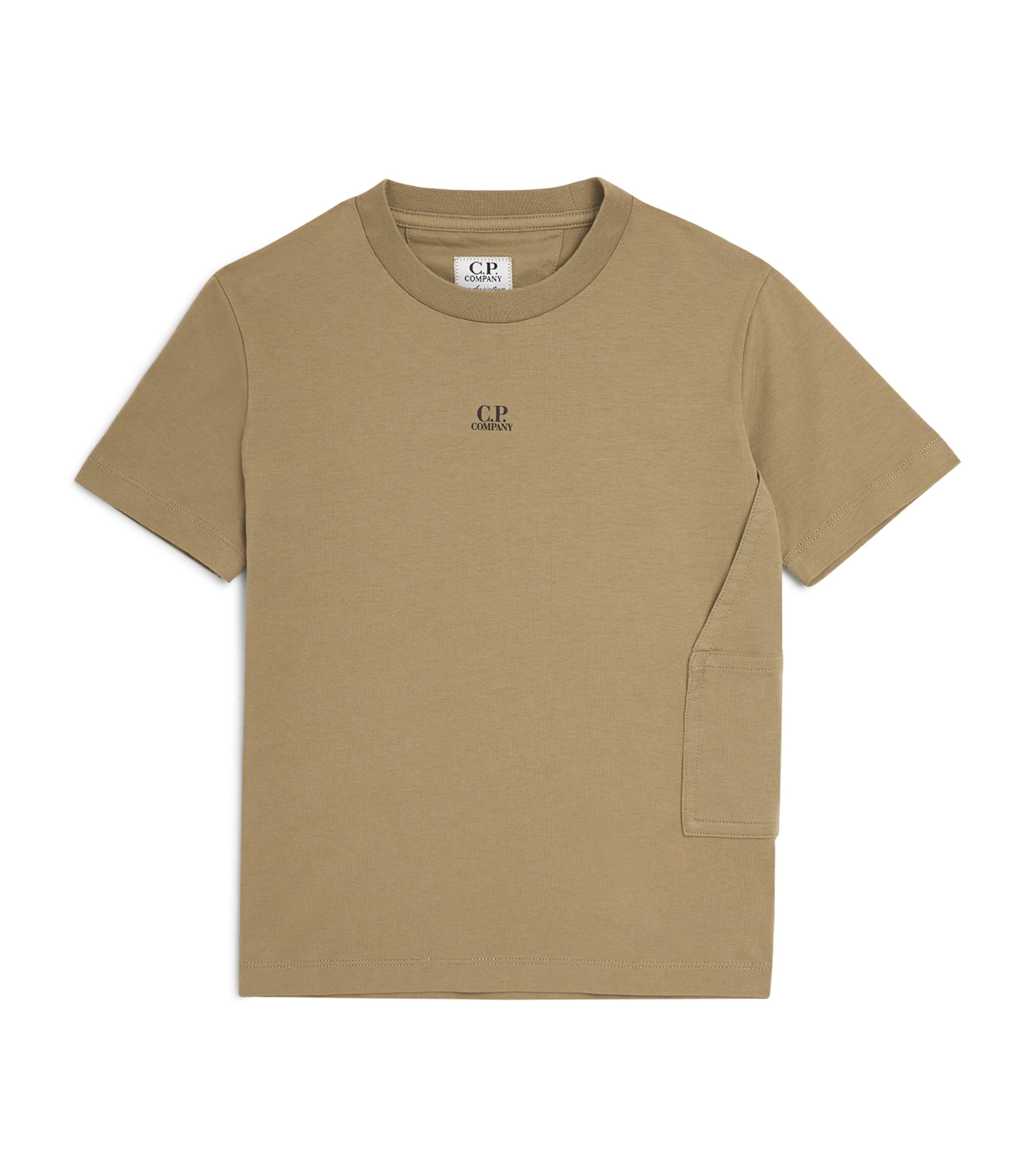 【関税&送料込】Givenchy Khaki Cotton T-Shirt T-shirt in cotton with GIVENCHY Stamp print | Givenchy GB