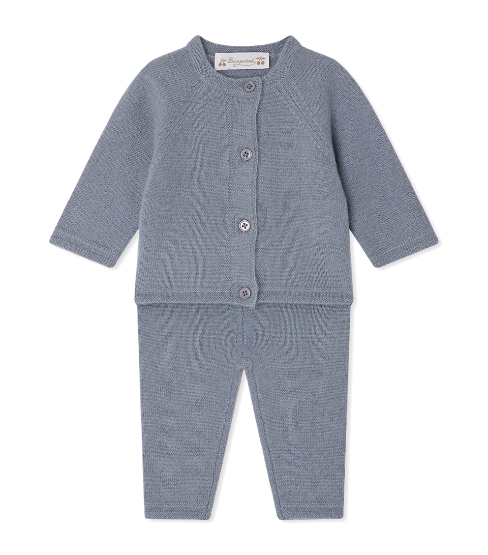 Cashmere Cardigan and Trousers Set (1-18 Months)