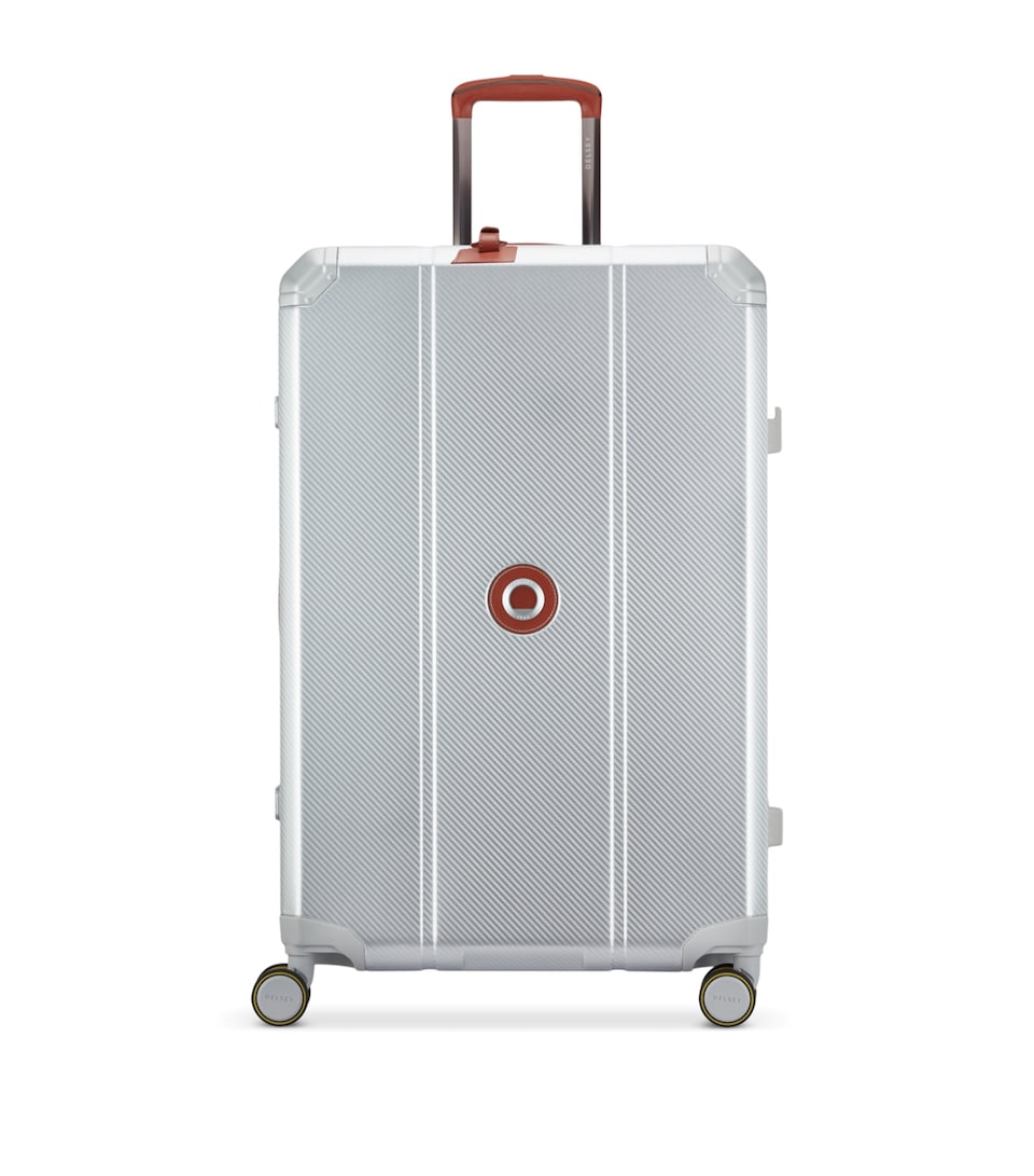Delsey Hardside Check-In Suitcase (76cm) Silver