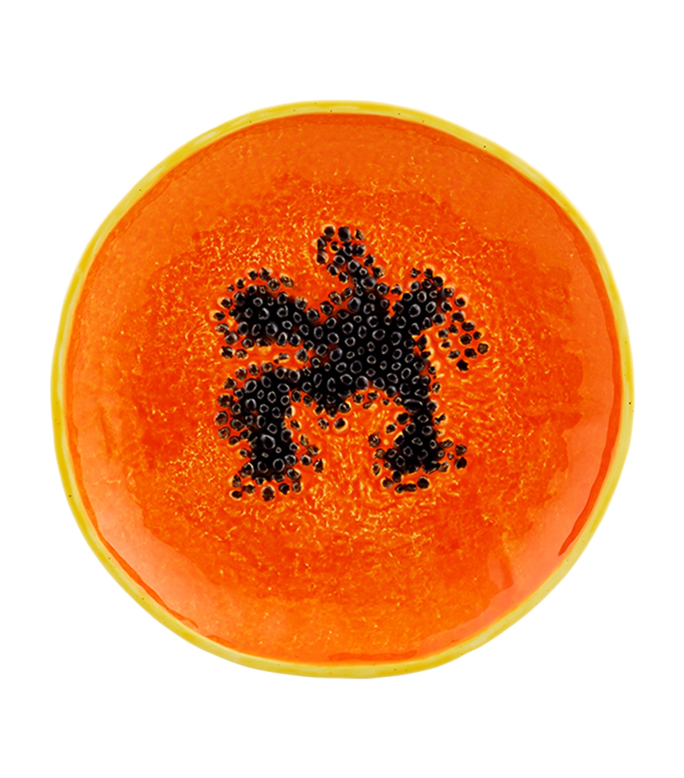 Bordallo Pinheiro Papaya Plate (21cm) Orange