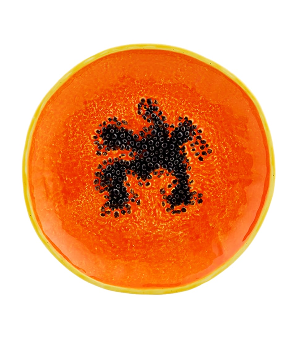Bordallo Pinheiro Papaya Plate (21cm) Orange