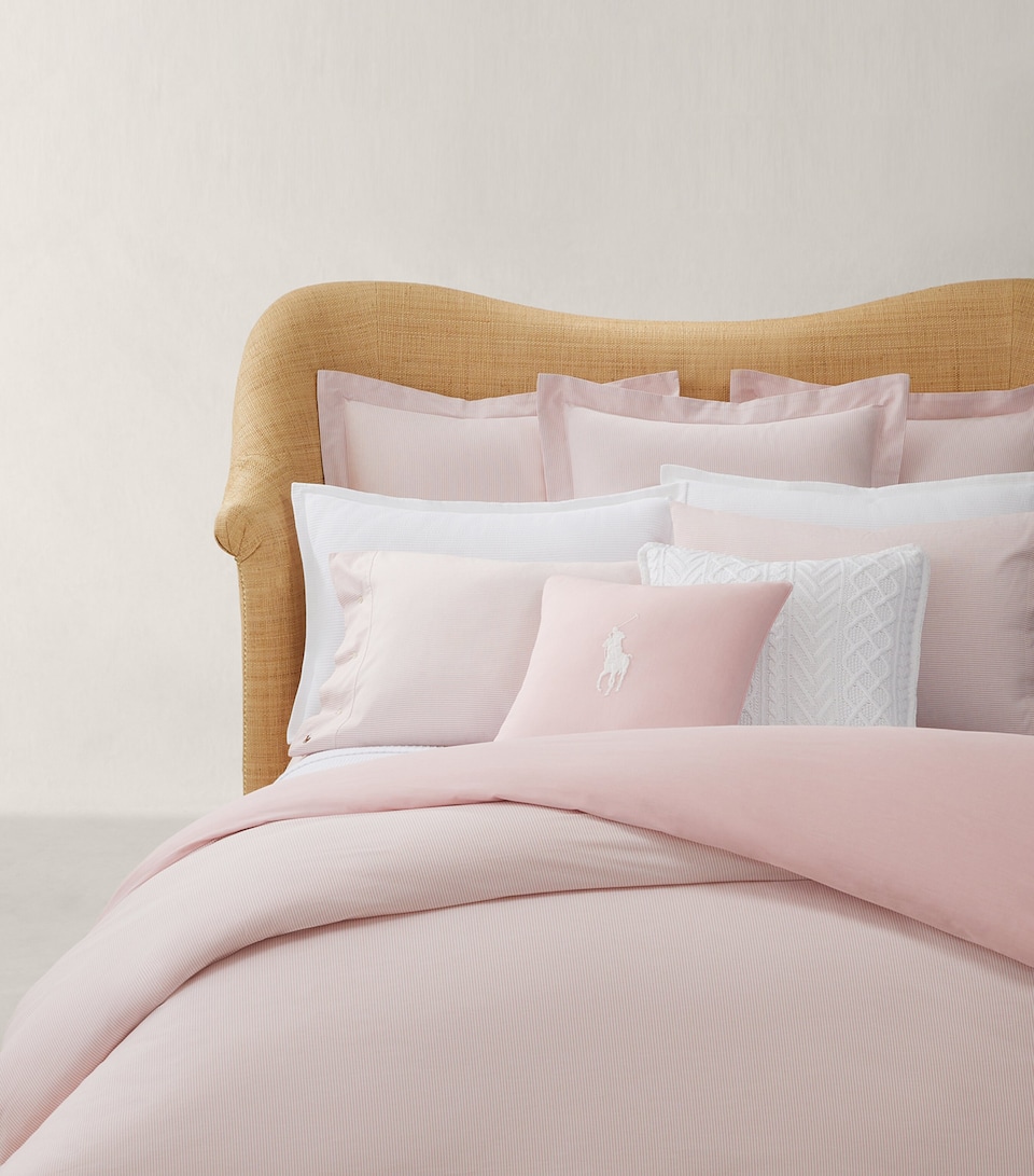 Ralph Lauren Home Oxford King Pillowcase (50cm x 90cm) Rosette