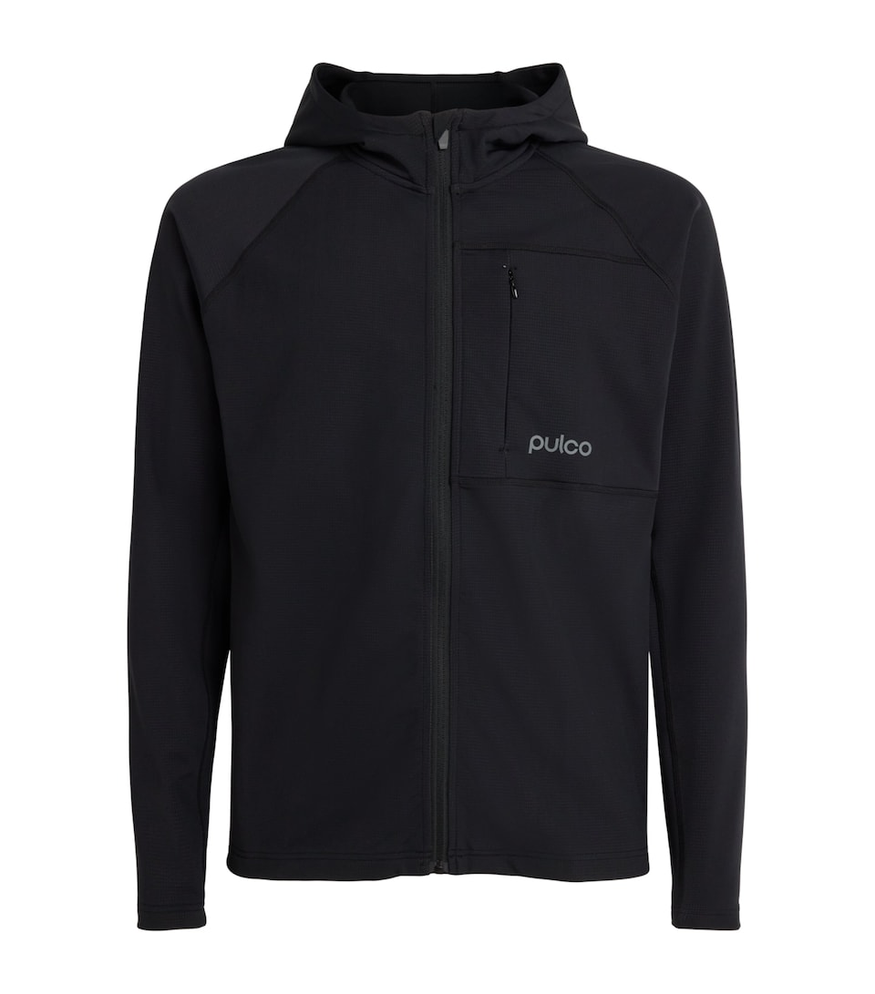 Pulco Studios Mens Full Zip Training Hoodie Black