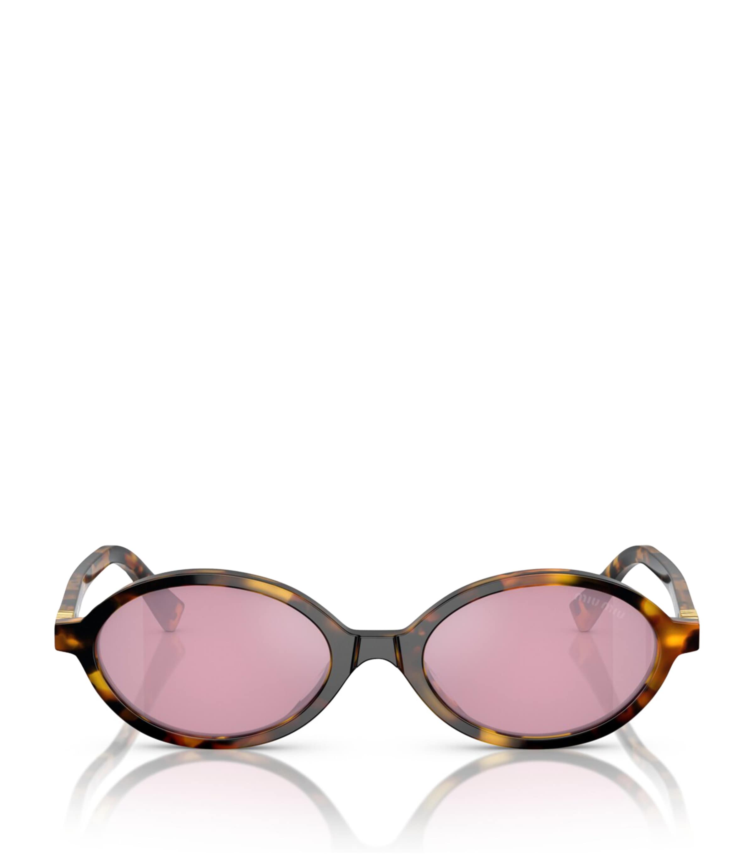 Acetate Oval Sunglasses
