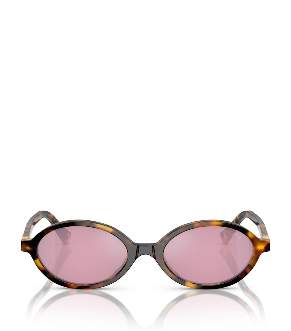 Acetate Oval Sunglasses