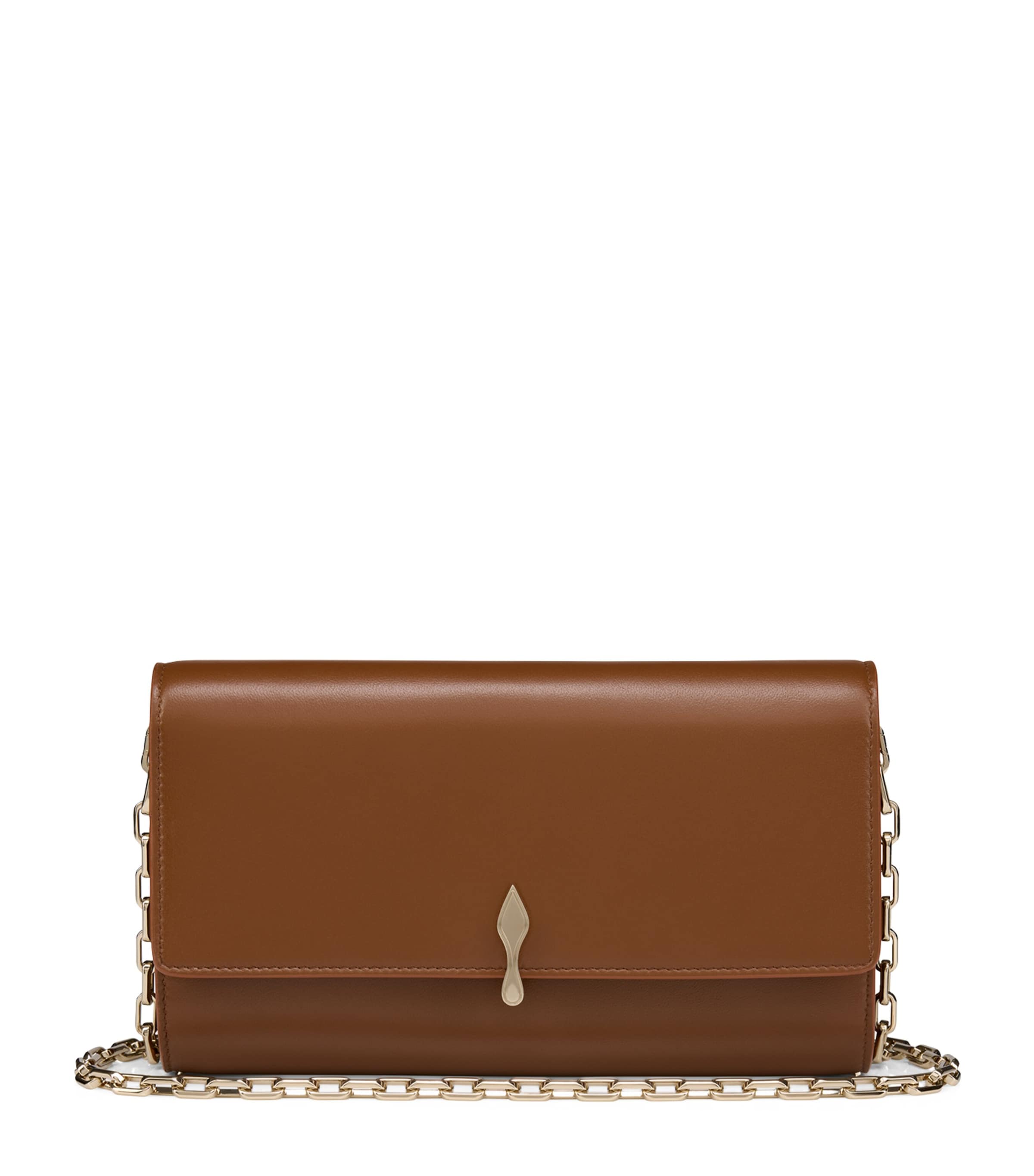 Christian Louboutin Bettina Nappa Leather Chain Wallet