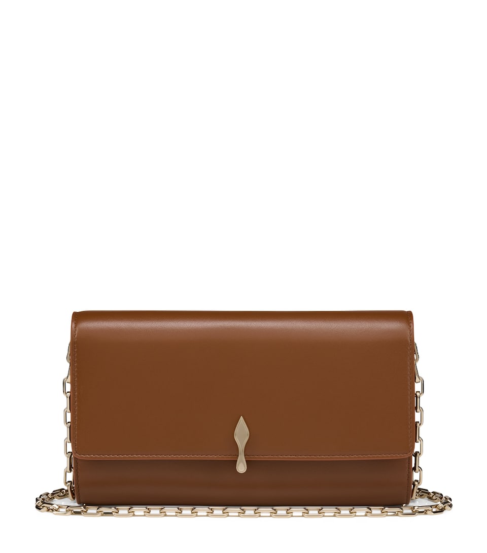 Christian Louboutin Bettina Nappa Leather Chain Wallet