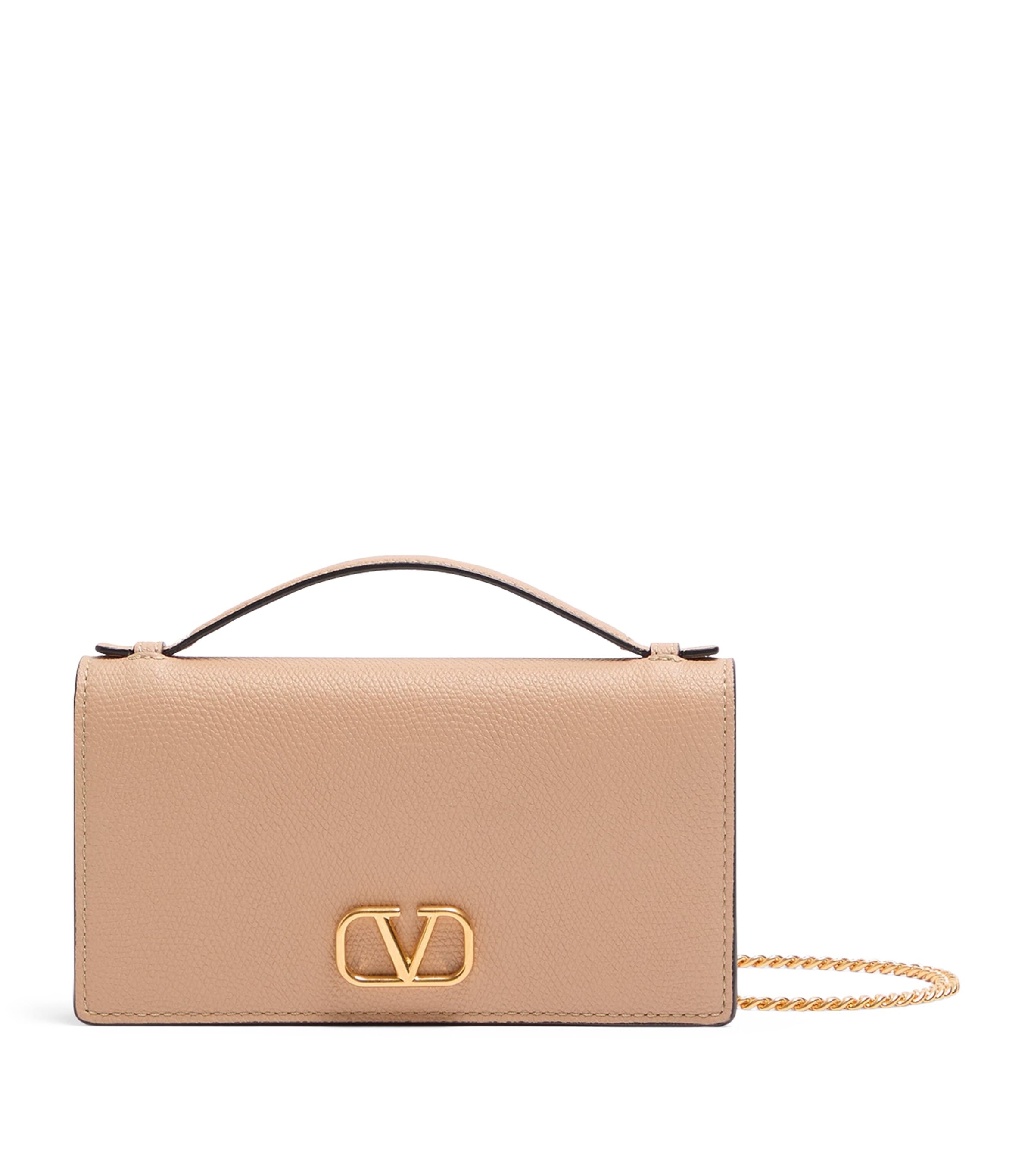 Valentino Garavani VLogo Signature Wallet with Strap Wrp