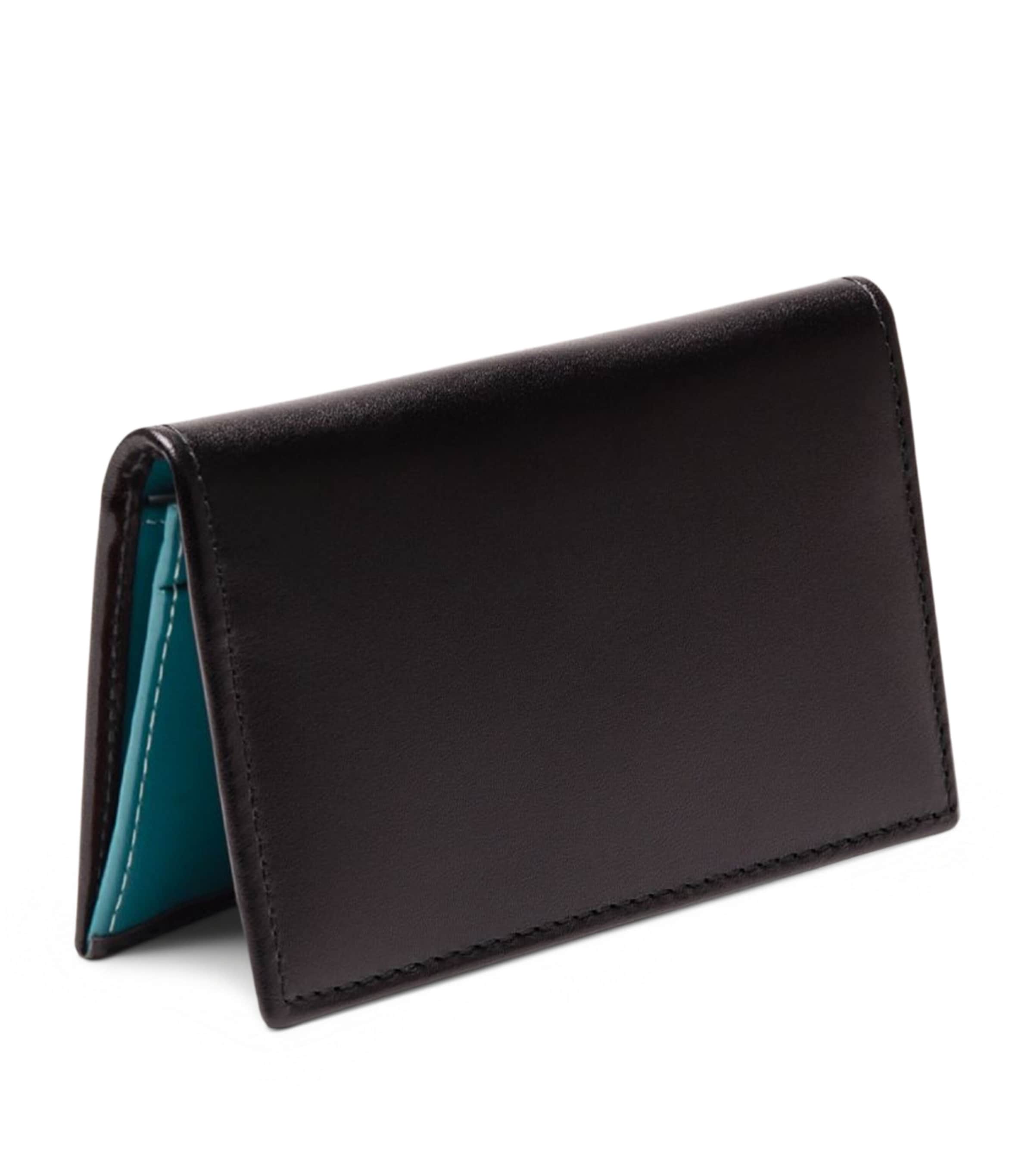 Ettinger 8-Slot Sterling Hide Coat Wallet Turquoise