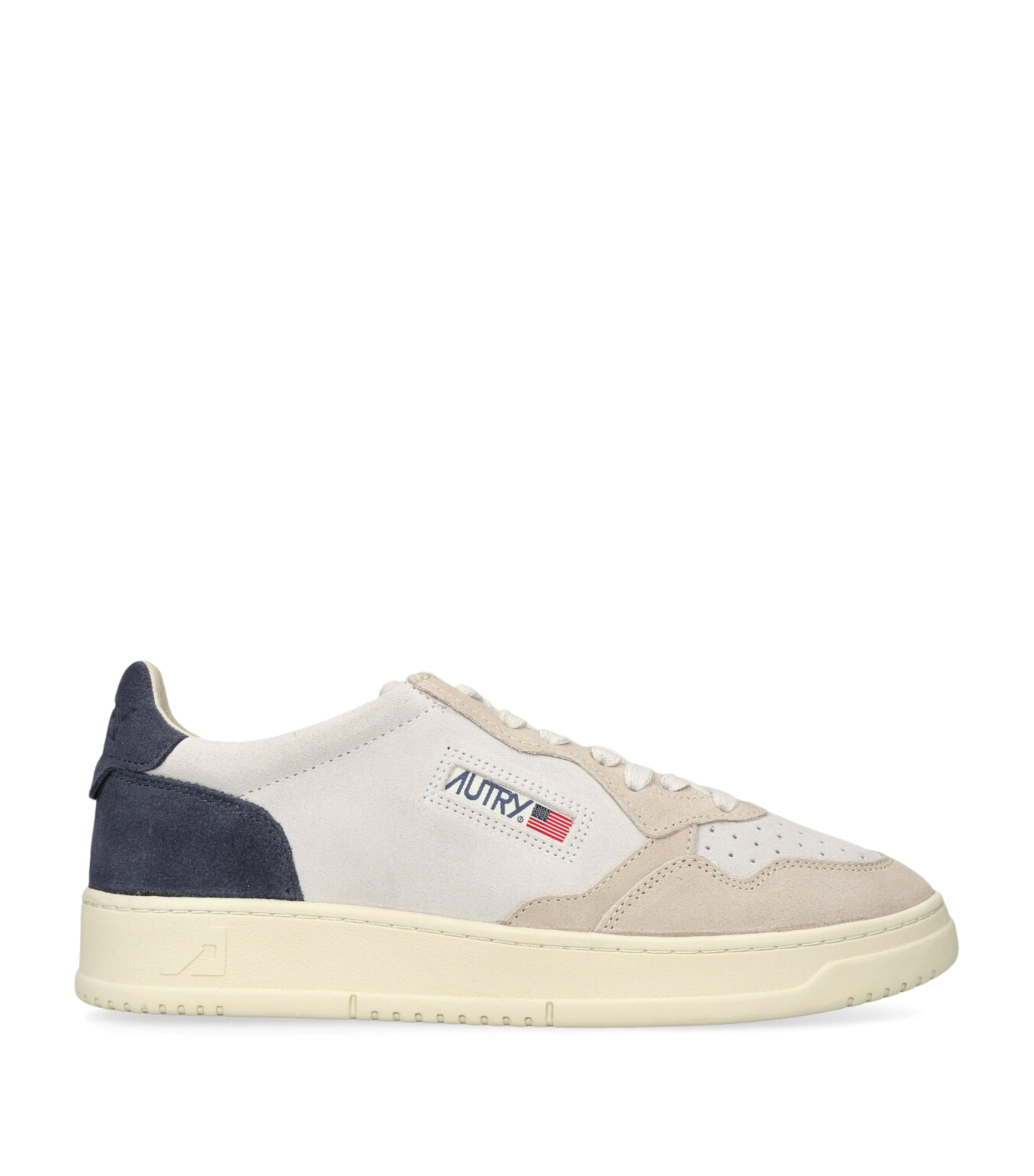 Autry Suede Medalist Sneakers Beige Comb