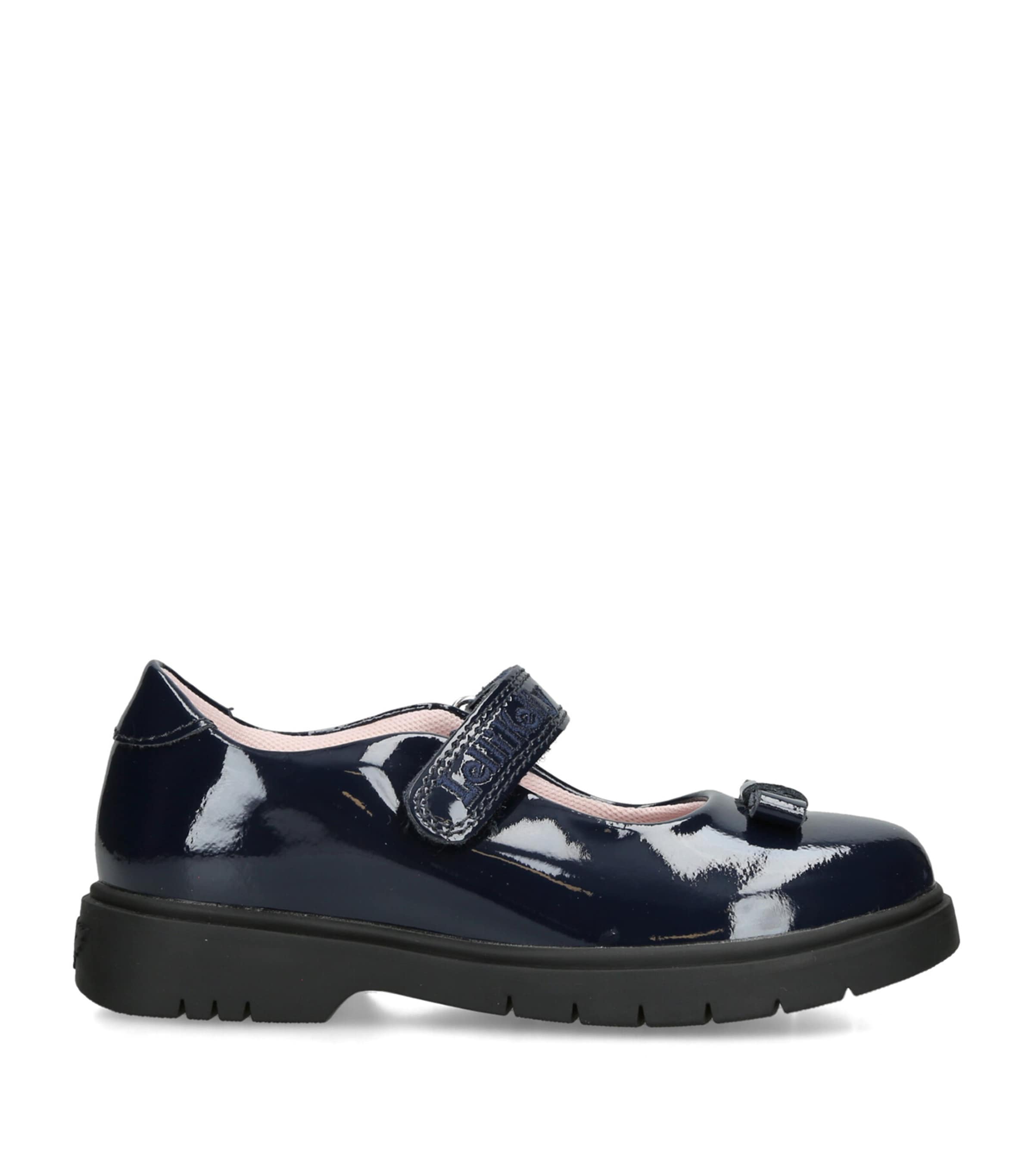 Lelli Kelly Patent Leather Jolie School Shoes Navy