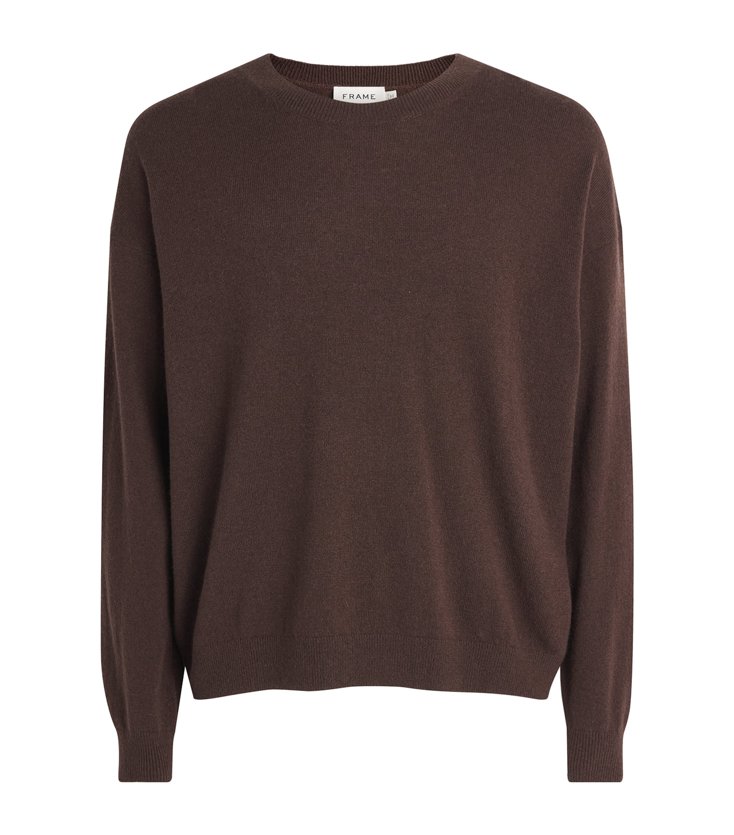 FRAME Mens Cashmere Sweater Dpbr Deep Brown