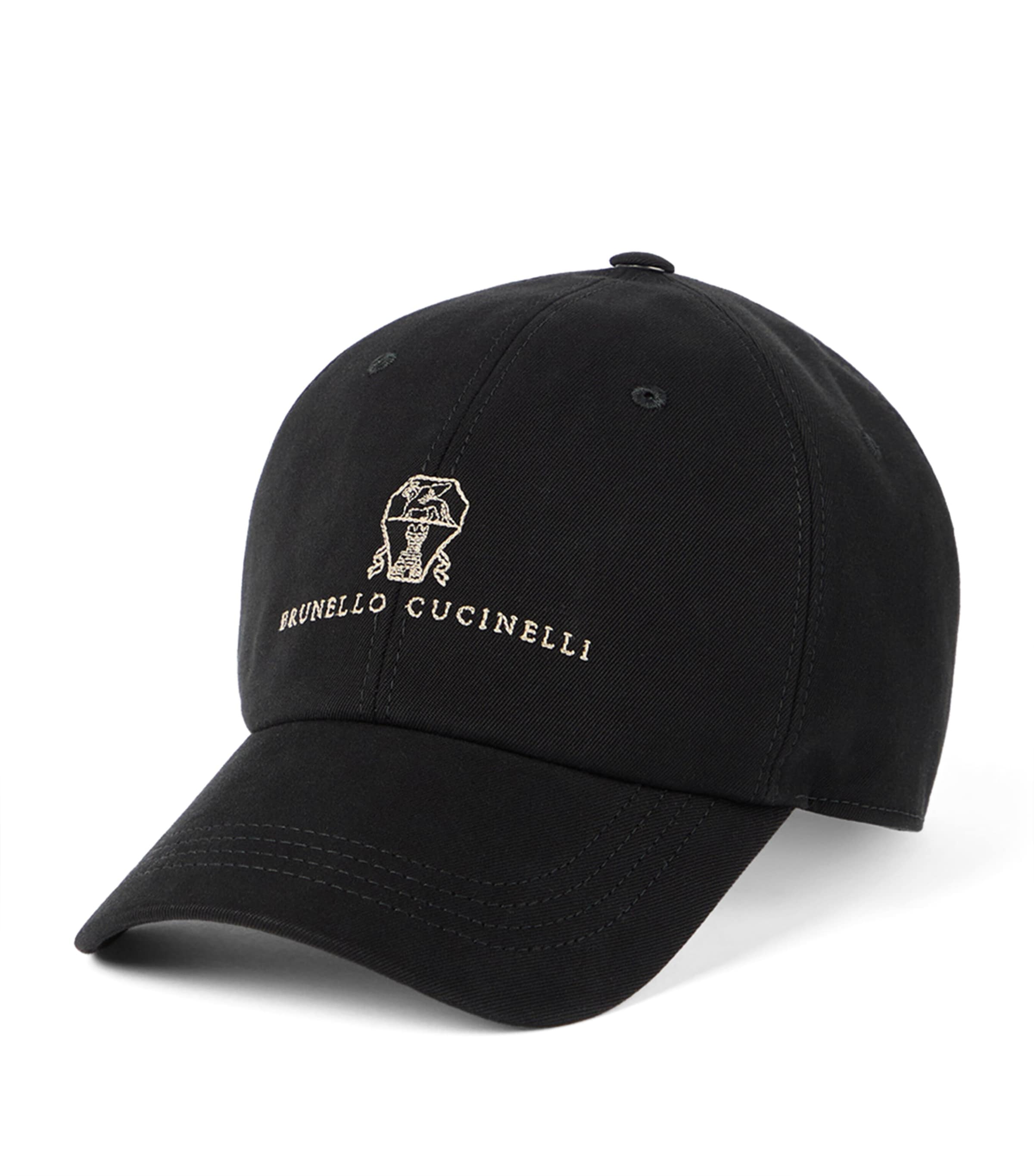 Brunello Cucinelli Cotton Crest Cap