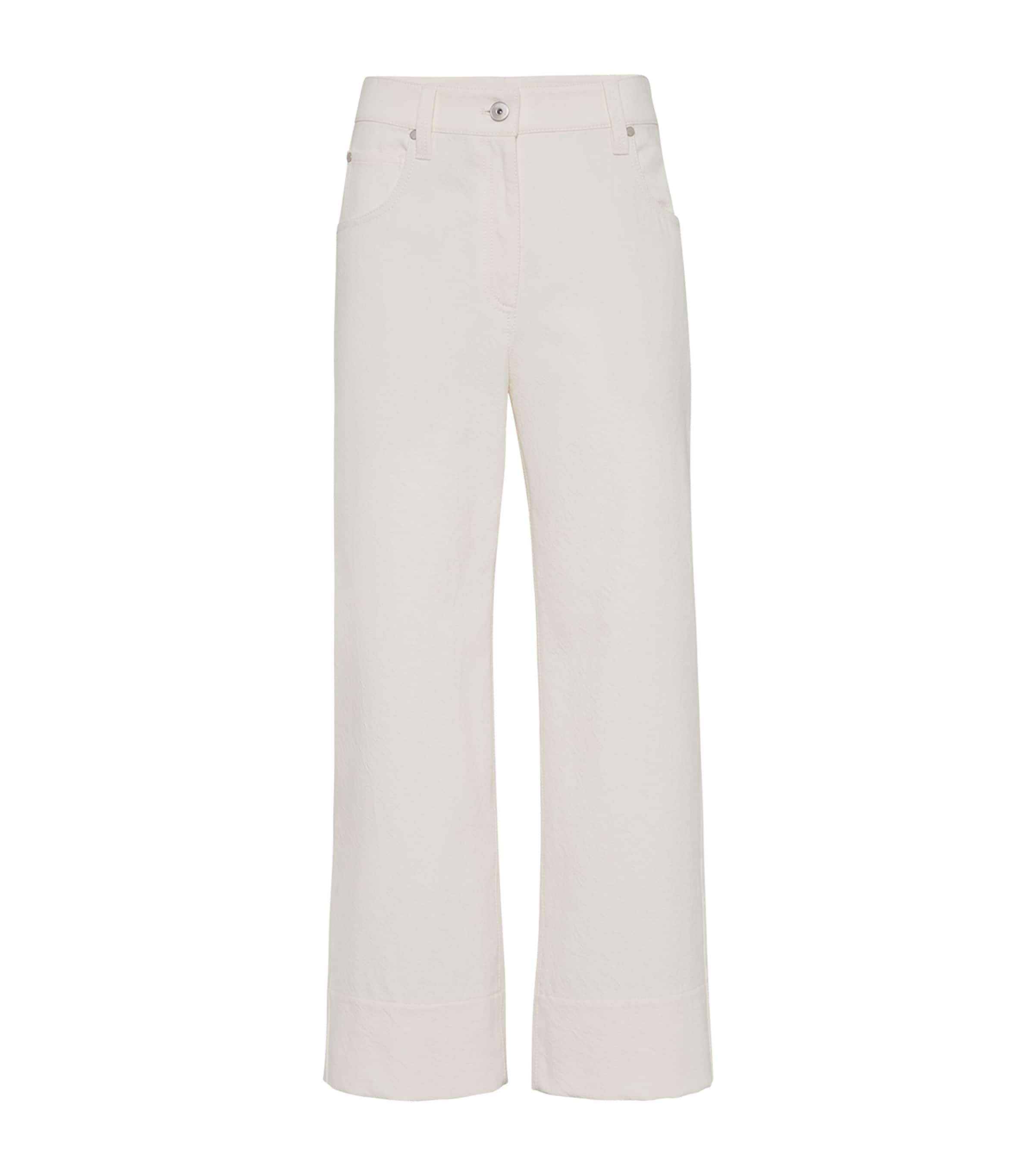Cotton-Blend Chinos