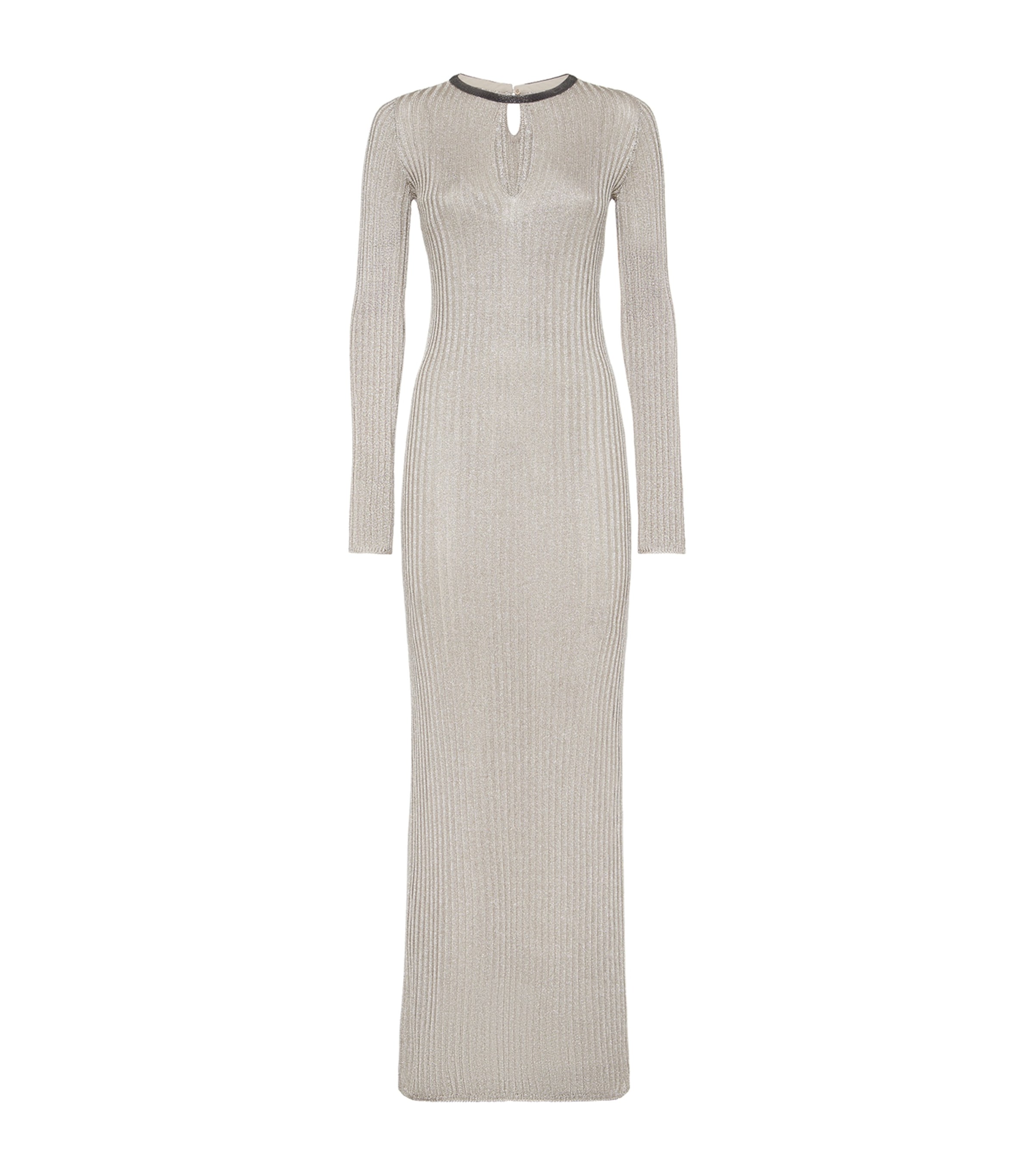 Sparkling Rib-Knit Dress