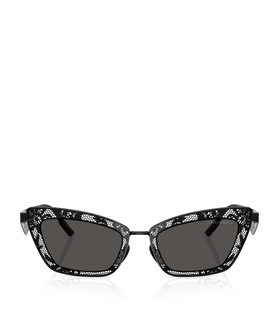 Steel Cat Eye Sunglasses
