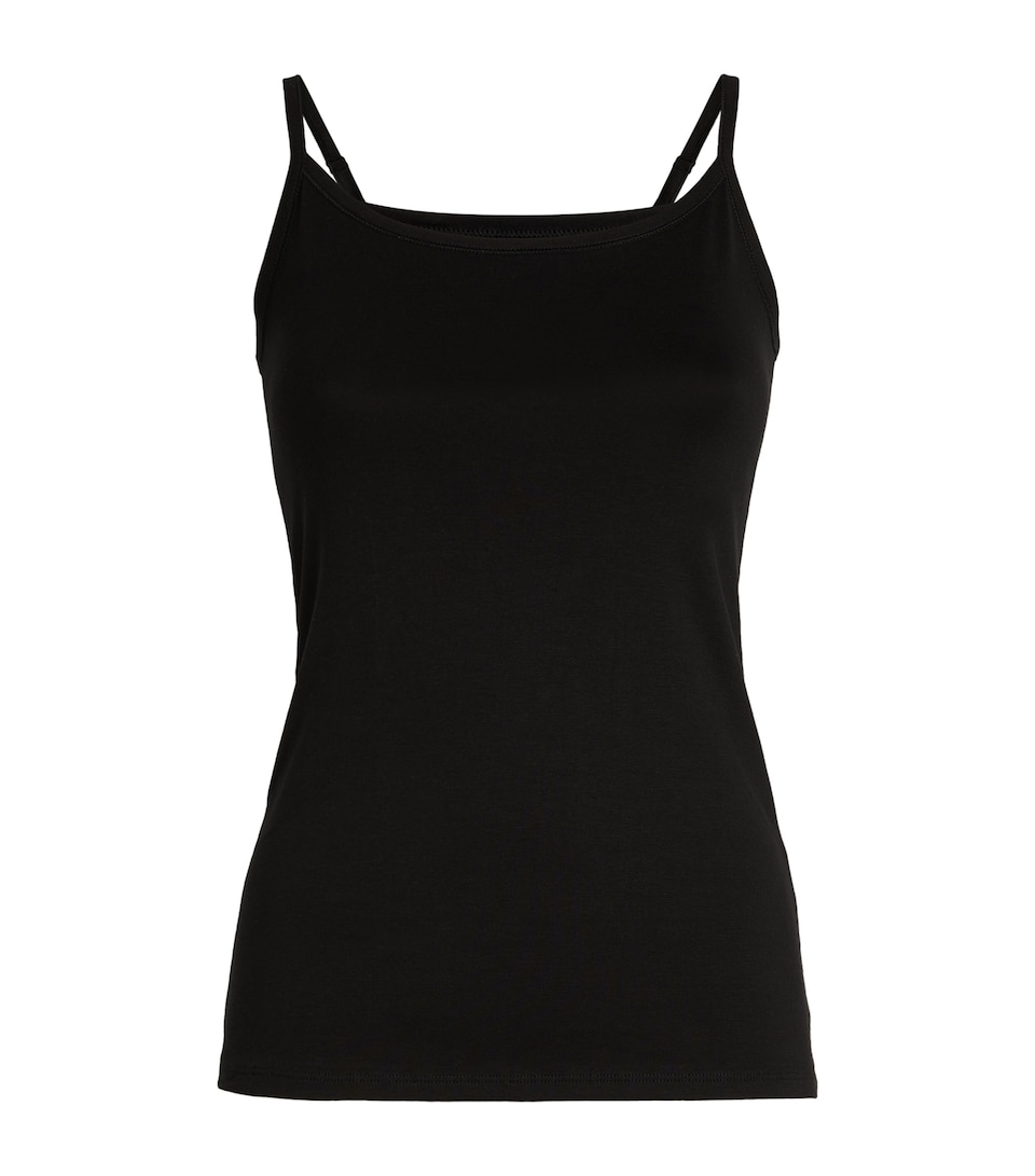 Falke Womens Daily Comfort Tank Top (Pack of 2) Black
