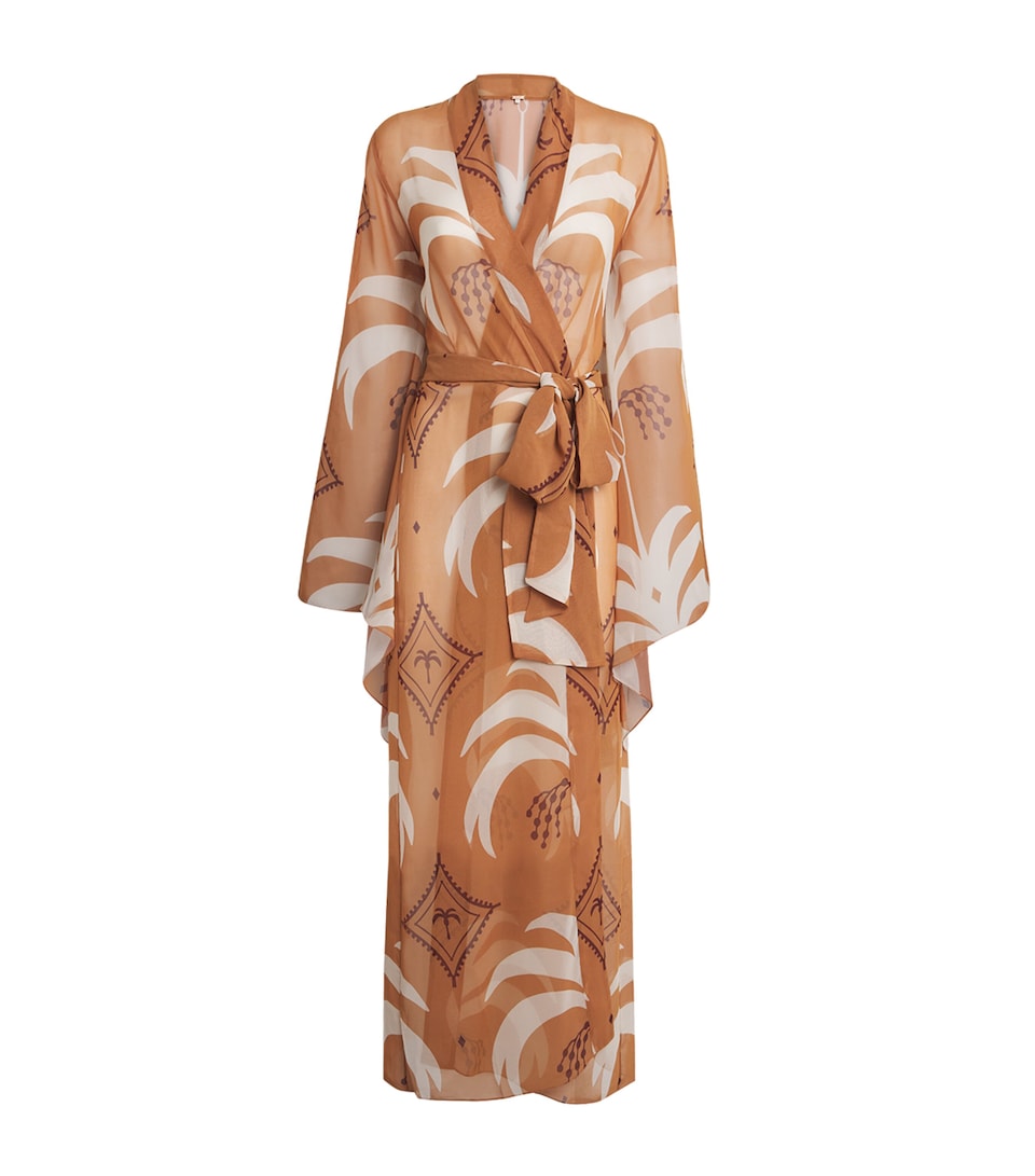 Printed Amazon Kimono