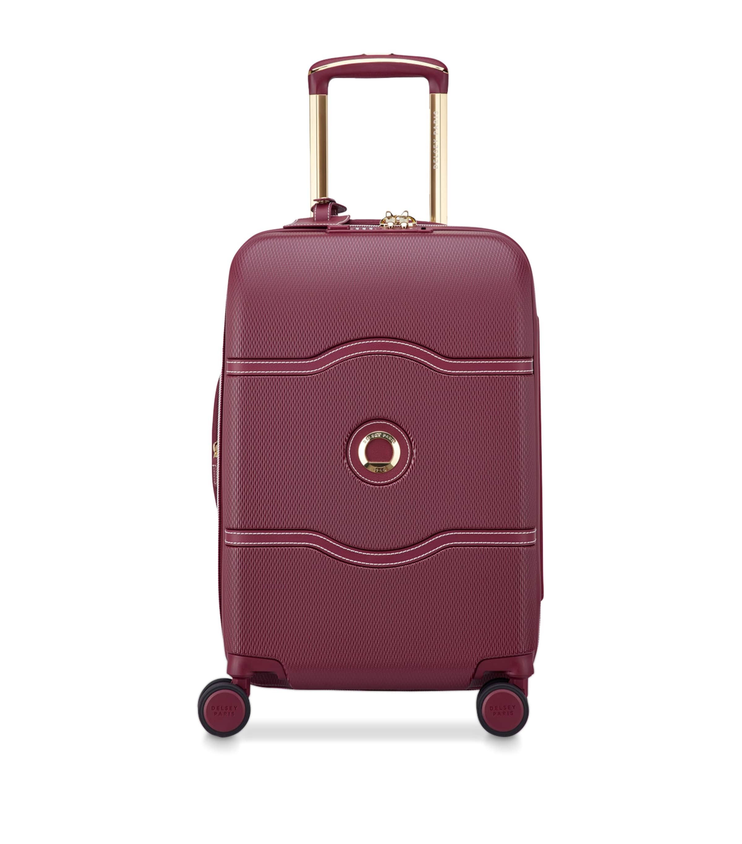 Delsey Chatelet Air 2.0 Hard Cabin Suitcase (55cm) Burgundy