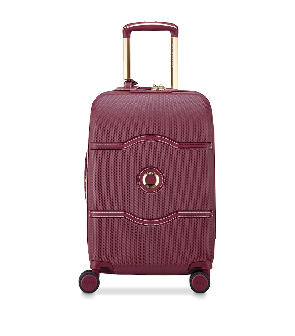 Delsey Chatelet Air 2.0 Hard Cabin Suitcase (55cm) Burgundy