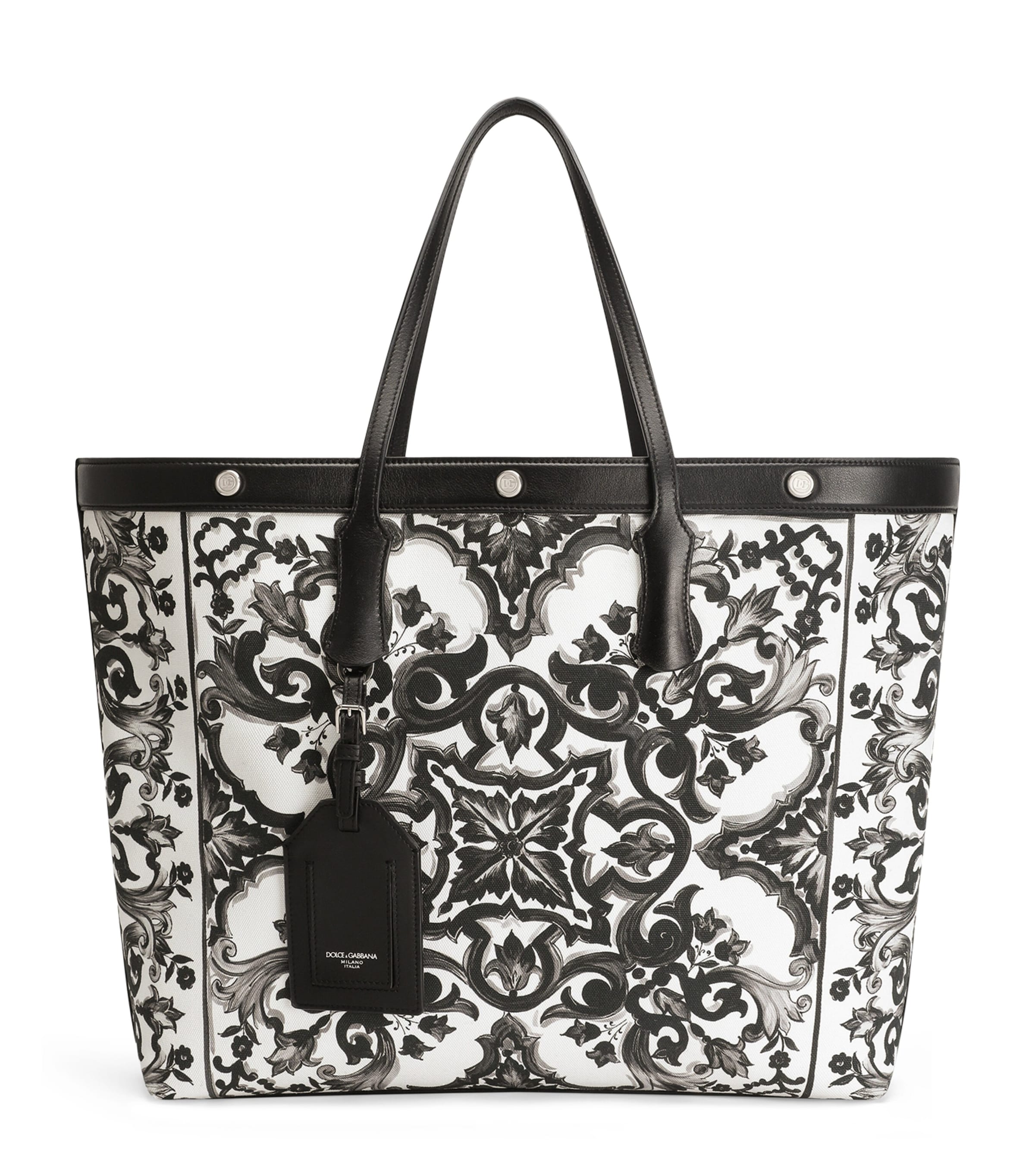 Canvas Majolica Tote Bag