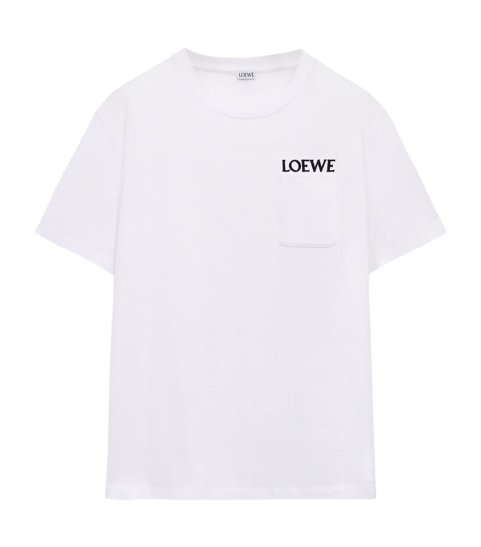 Cotton Pocket Logo T-Shirt