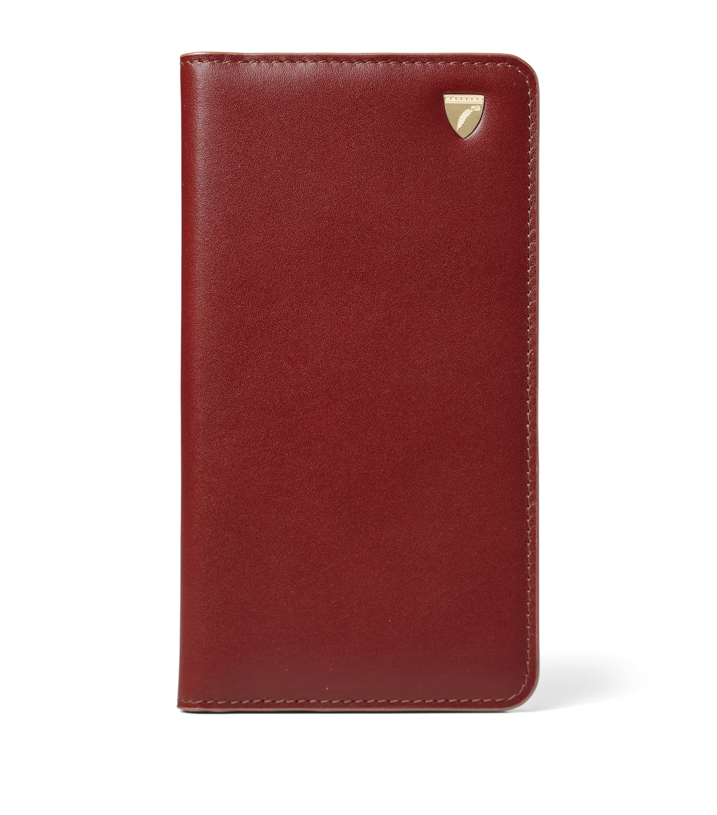 Aspinal Of London Leather Long Wallet Black