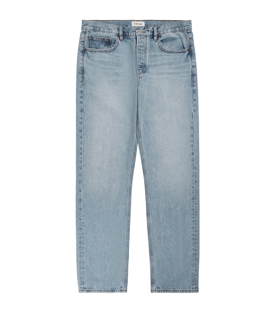FRAME Mens The Straight Jeans Fldt