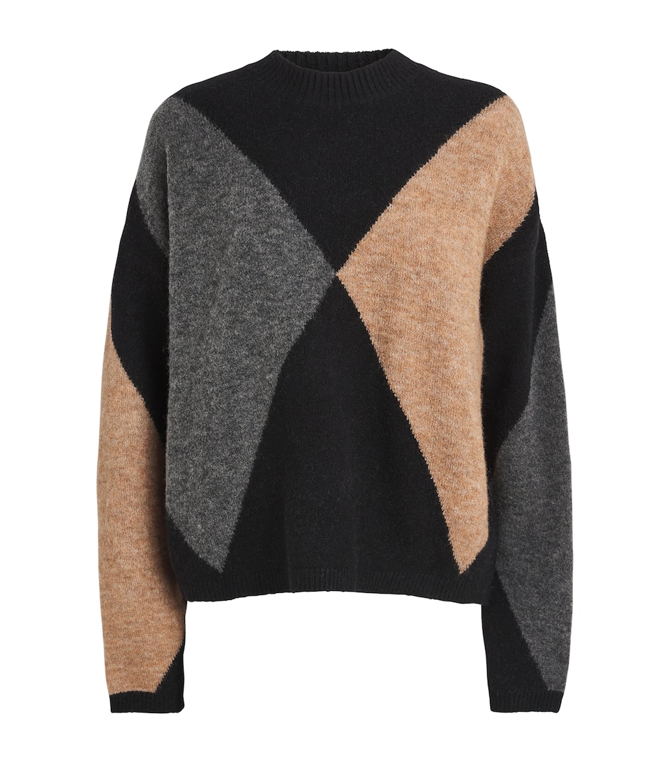 Wool-Blend Sabrina Sweater
