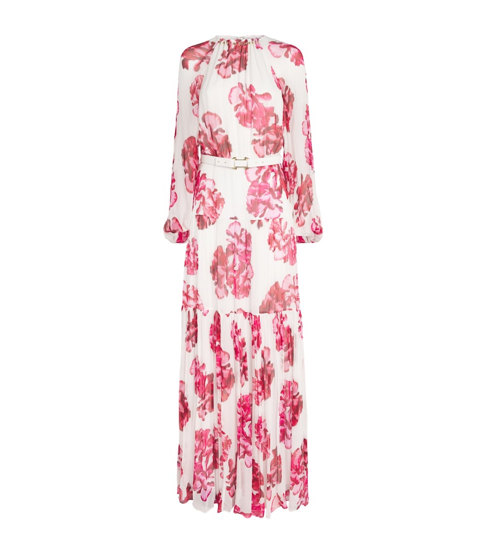 Rebecca Vallance Womens Damask Rose Maxi Dress Print