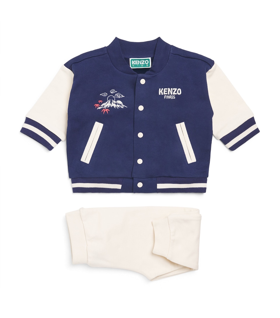Cotton Bomber Jacket and Sweatpants Set (6 Months - 4 Years)