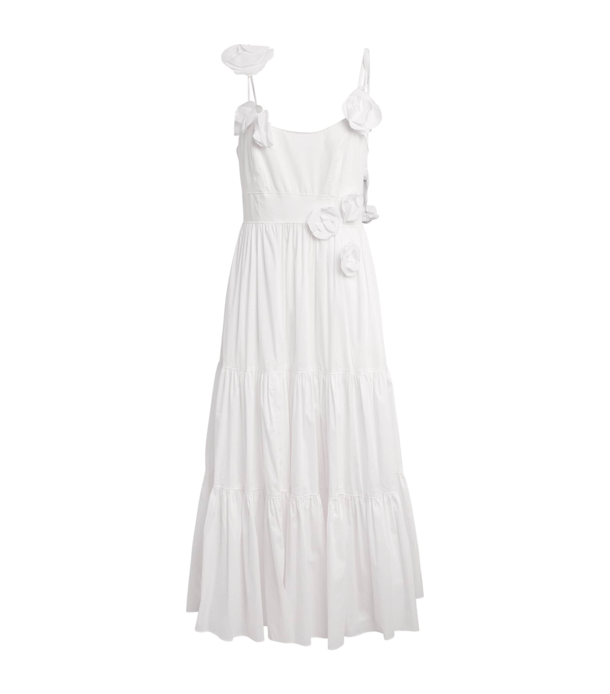Cinq A Sept Womens Kael Midi Dress White