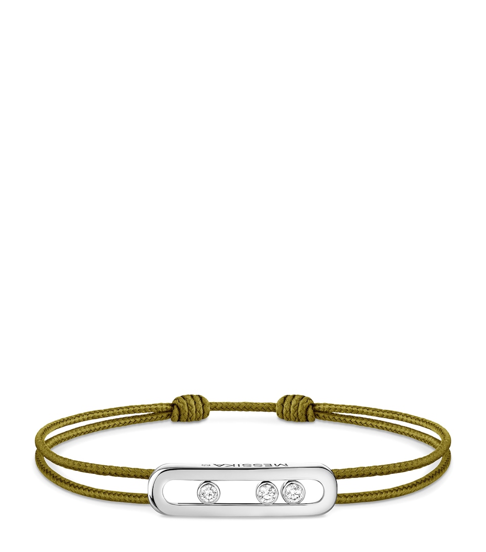 Messika Care(s) White Gold and Diamond Bracelet (0.26ct)