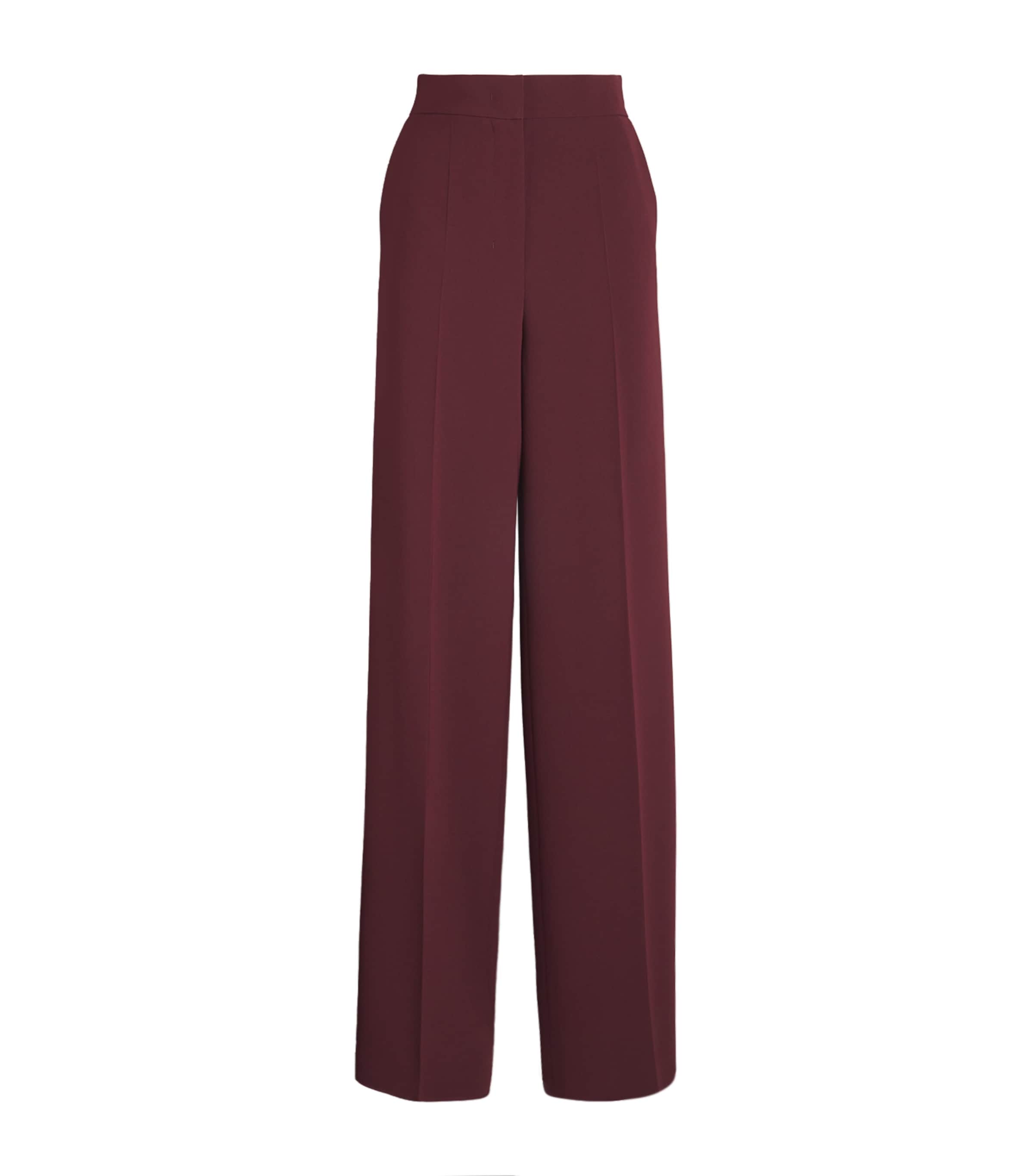 Cady Wide-Leg Trousers