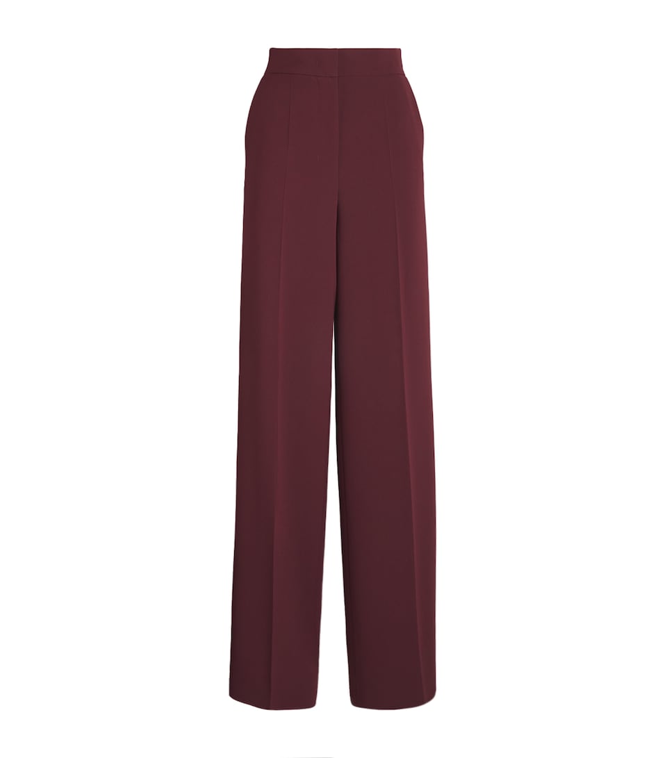 Cady Wide-Leg Trousers