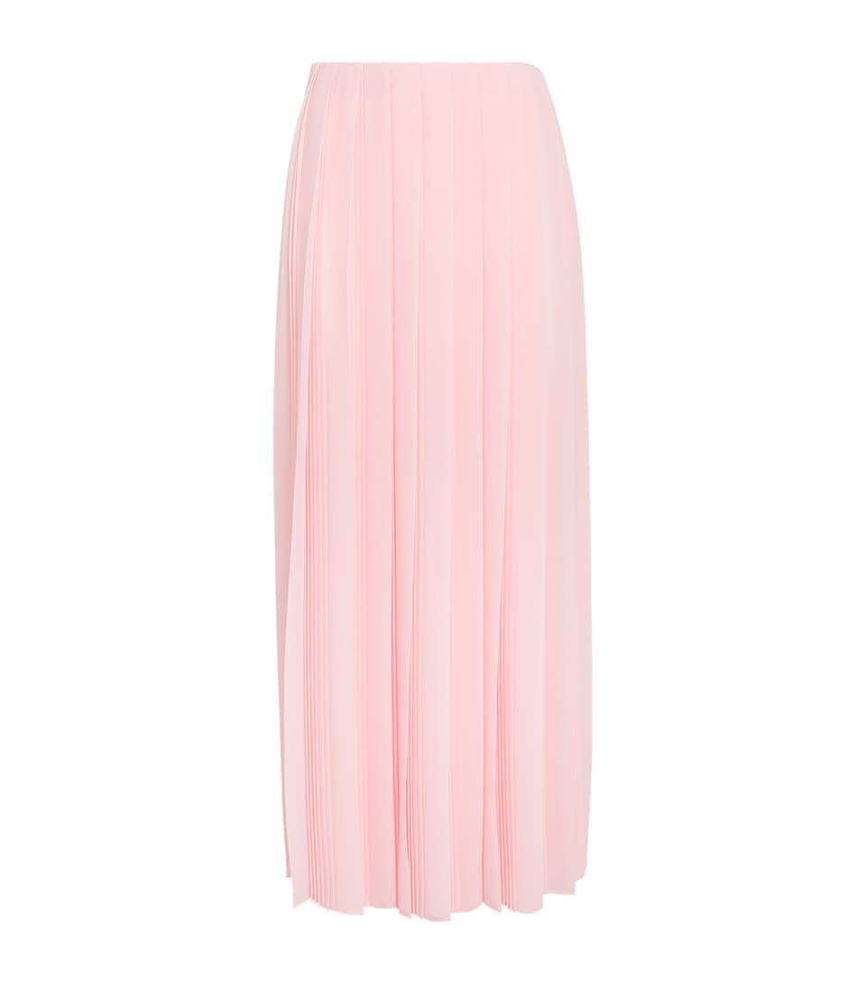 Pleated Midi Skirt