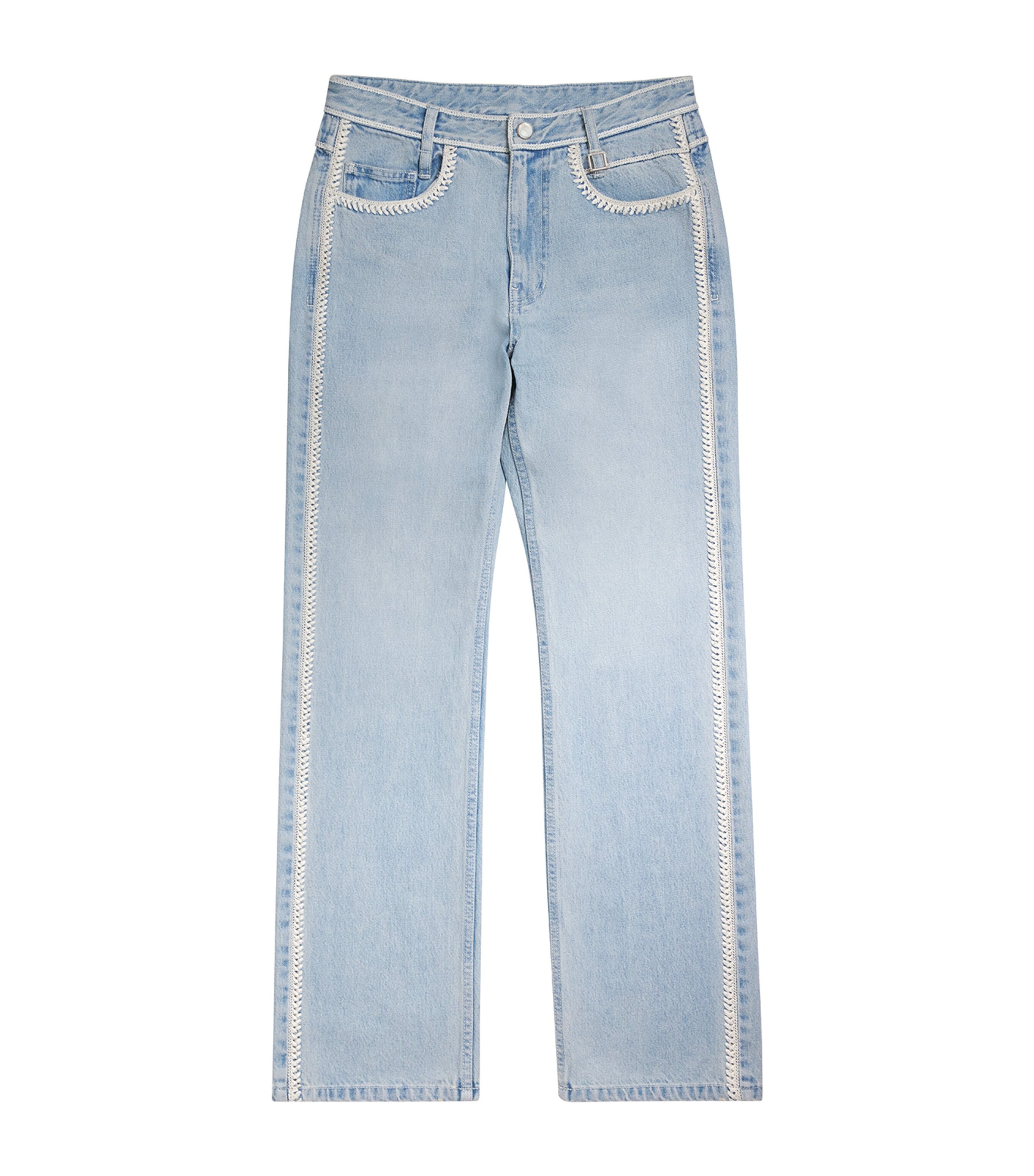 品揃え豊富で Straight Cut-Out-Waist Margiela Maison Jeans US Harrods | パンツ