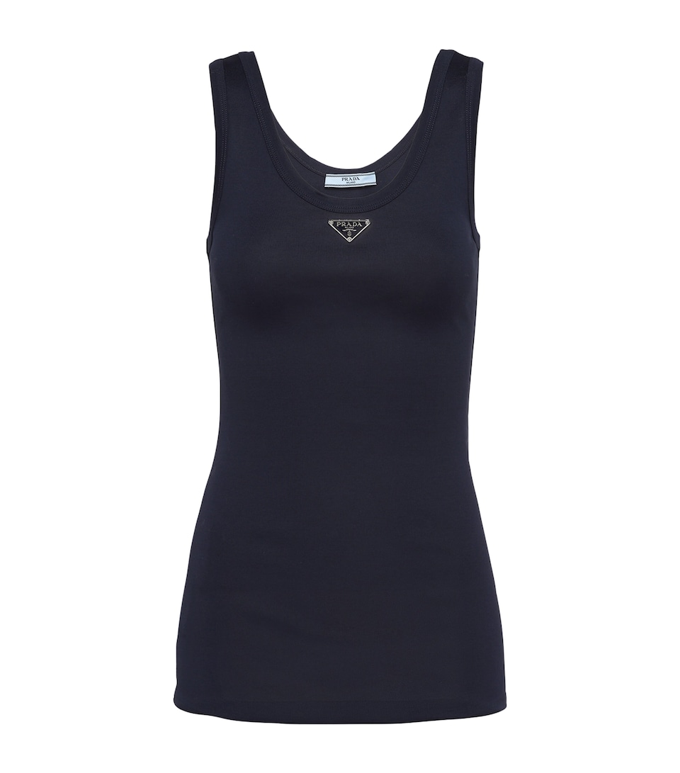 Ribbed Triangle Tank Top