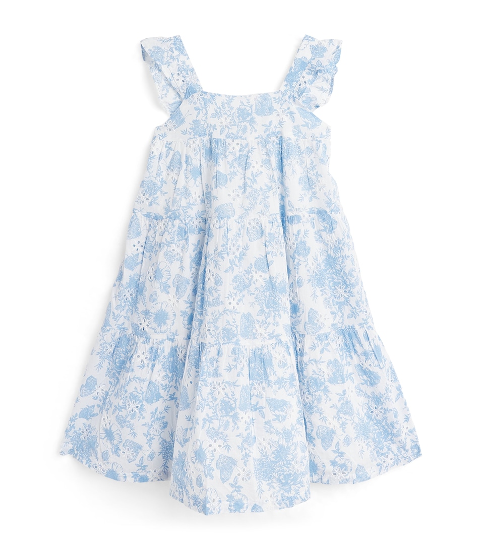 Cotton Floral Tiered Dress (2-12 Years)