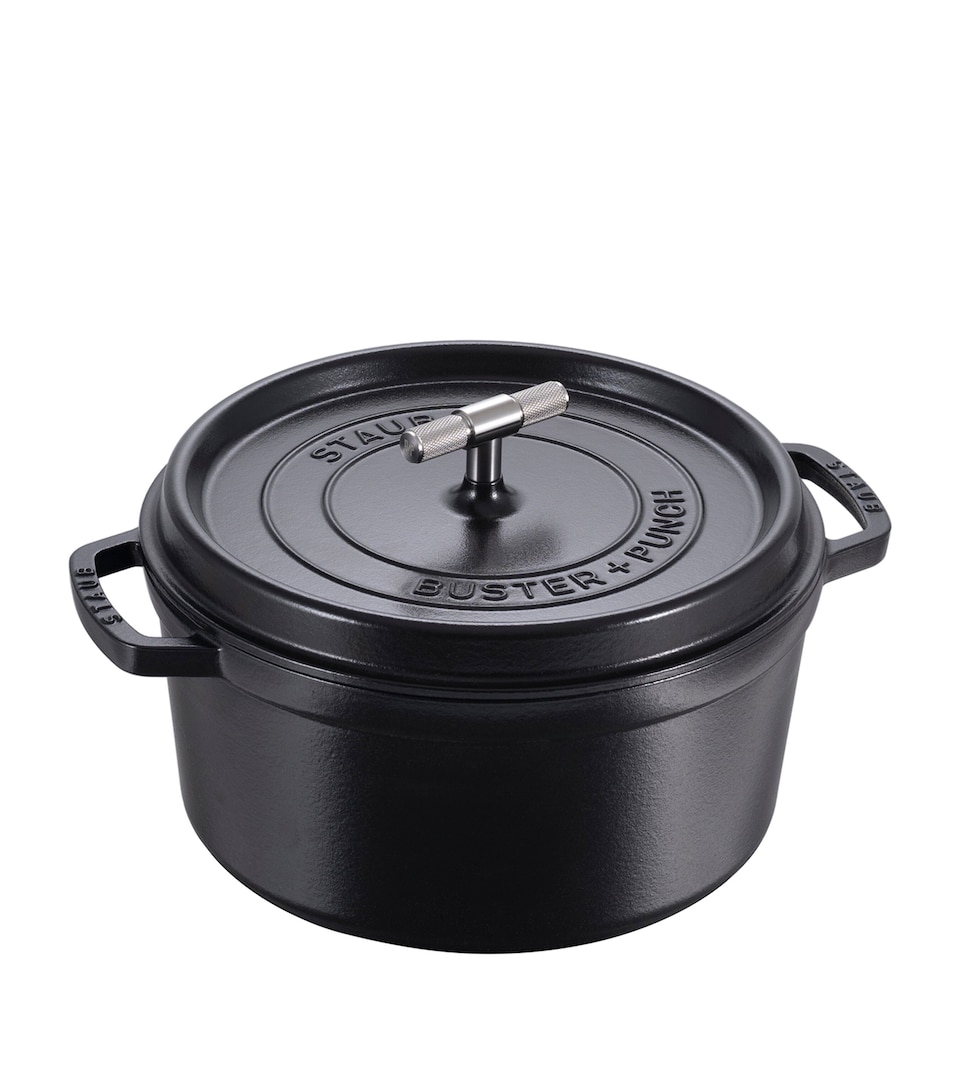 x Buster + Punch Cocotte with Steel Knob (28cm)