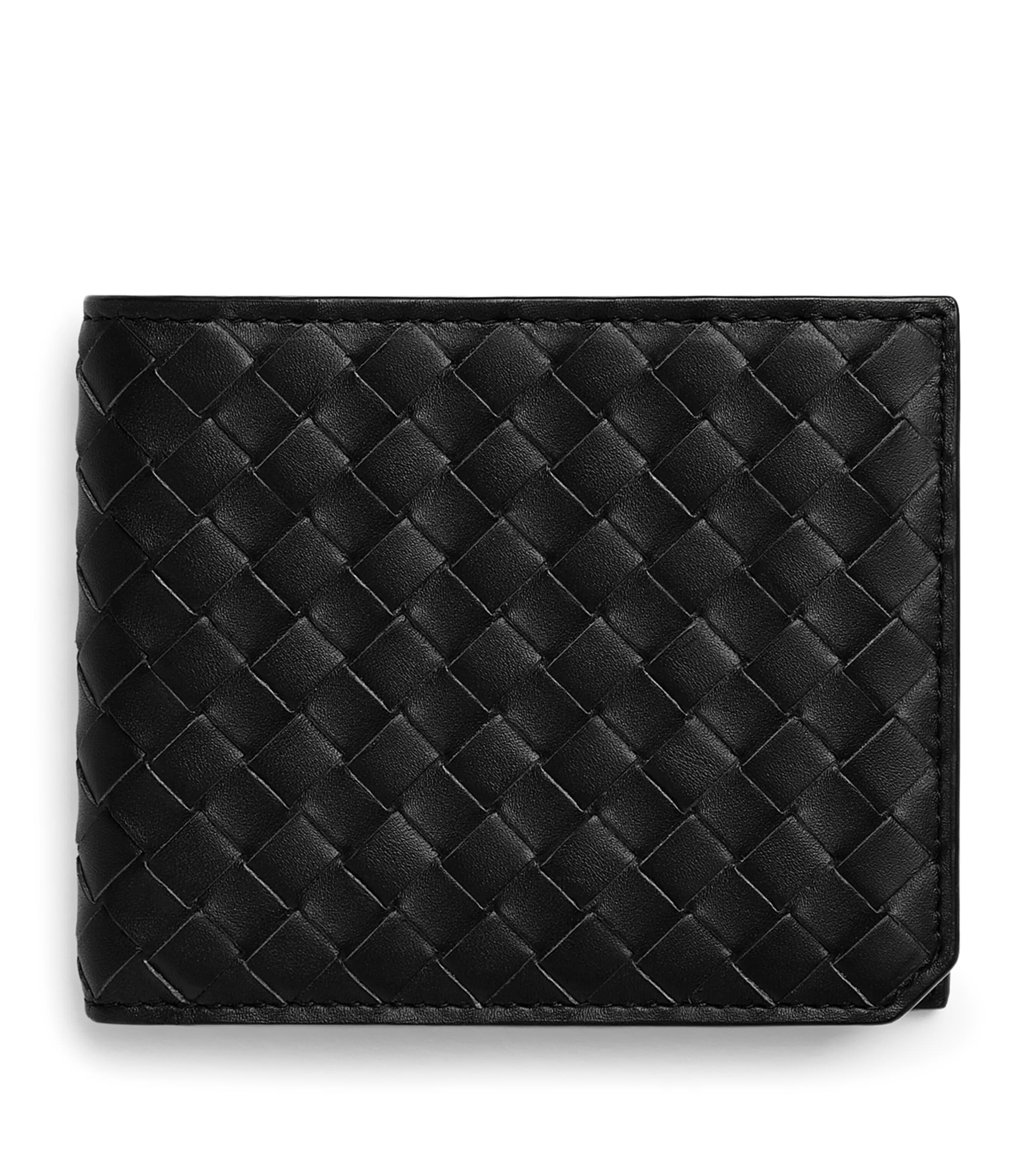 Intrecciato Leather Picolo Bi-Fold Wallet