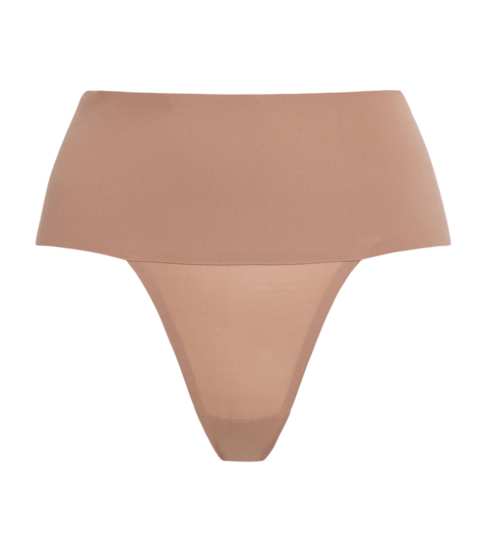 SPANX Womens SPANXsupersmooth Undie-tectable Thong Cinnamon