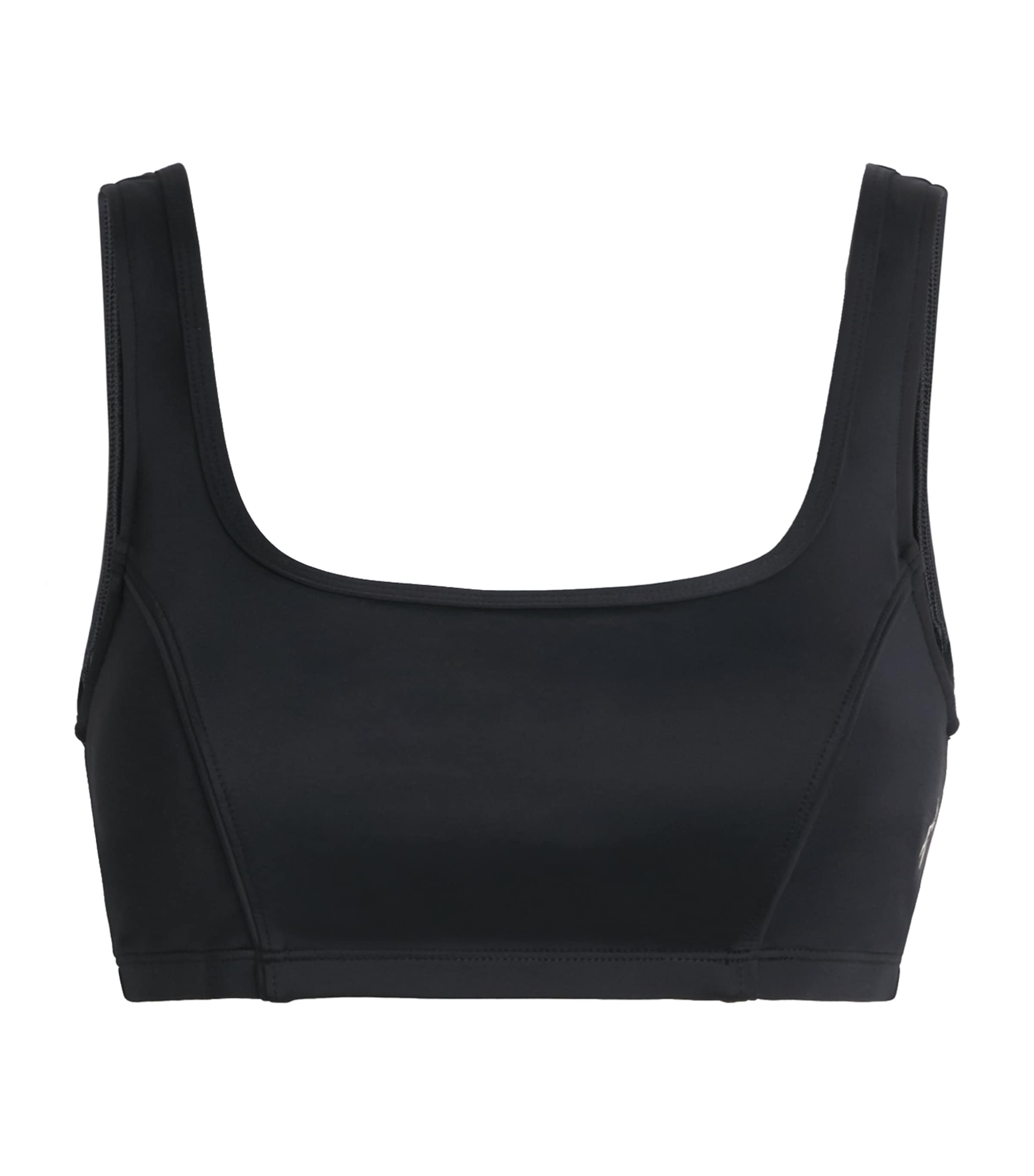 Perfect Moment Womens Logo Sports Bra Black