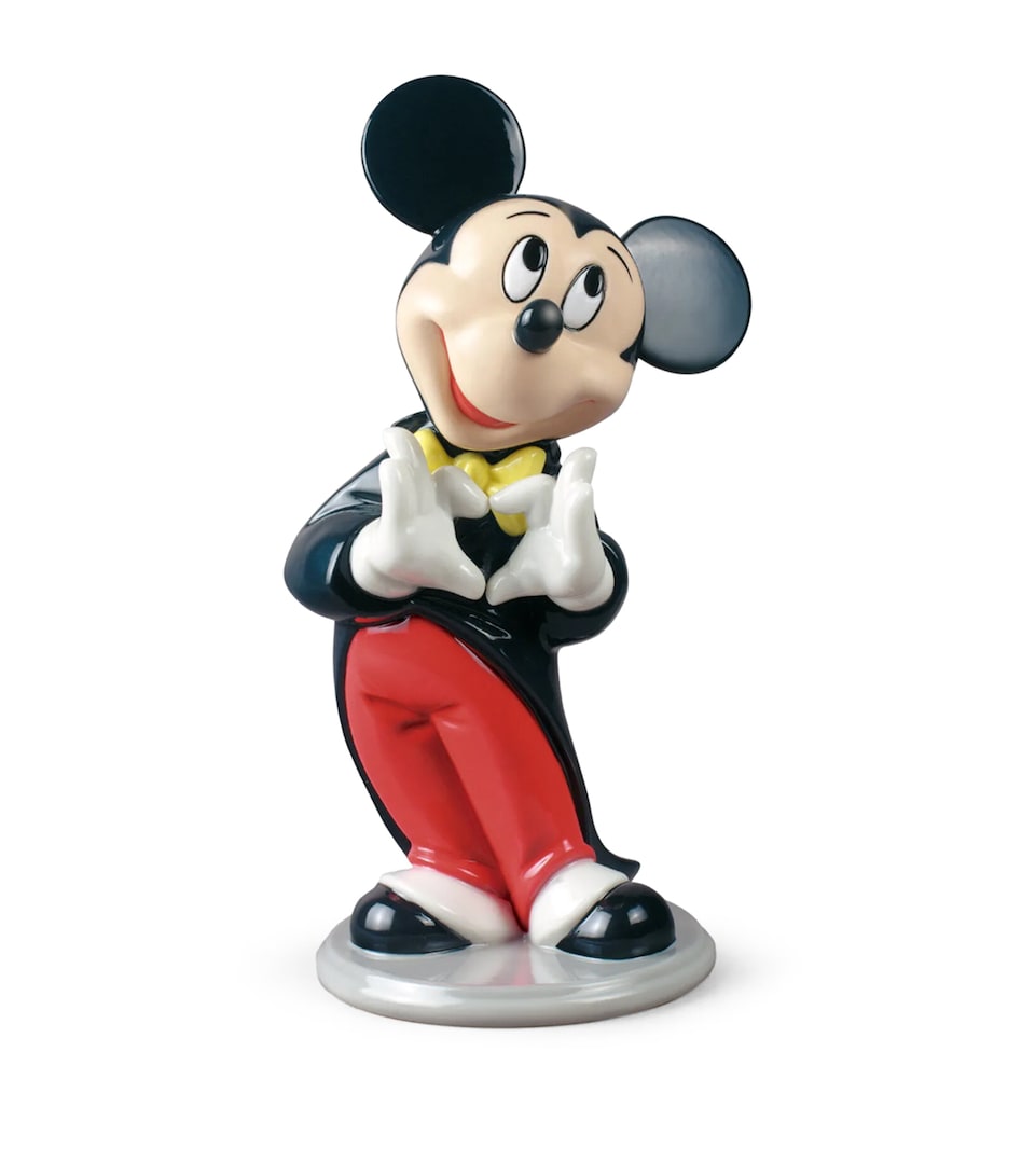 Porcelain Mickey Mouse Sculpture (18cm)
