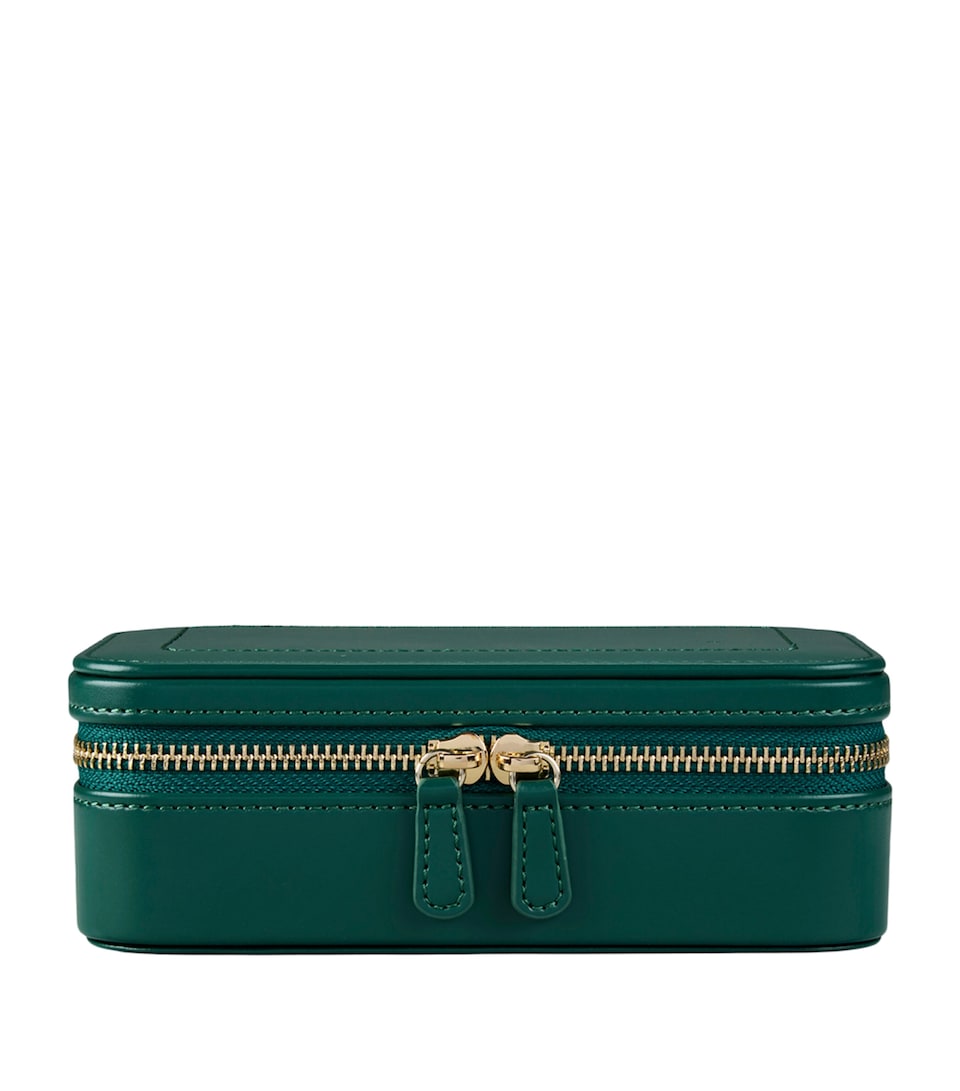 WOLF x Fiona Howard Sophia Jewellery Travel Case Frst Grn Frut Boticl