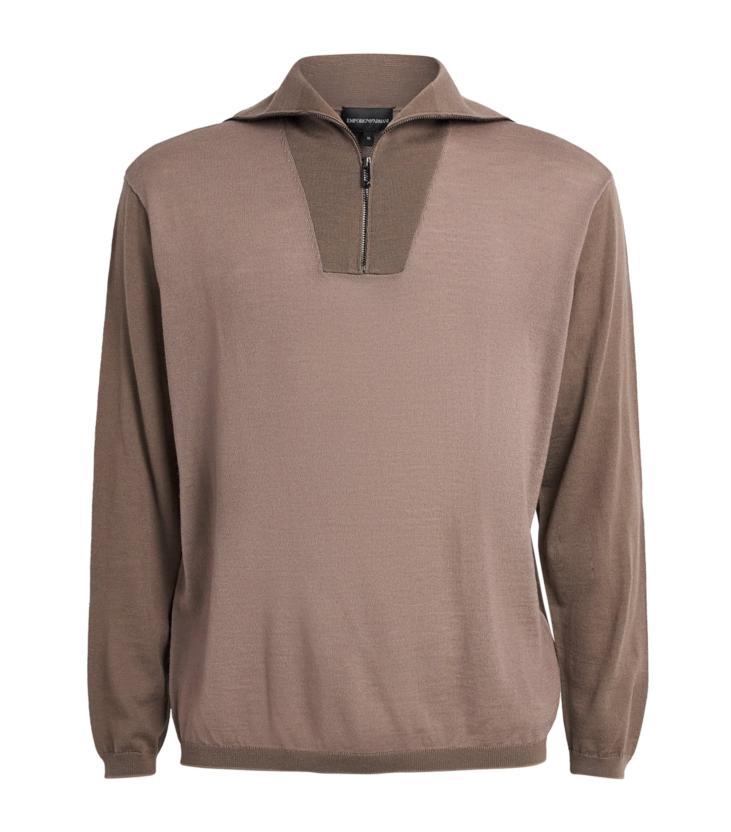 Cotton Quarter-Zip Sweatshirt