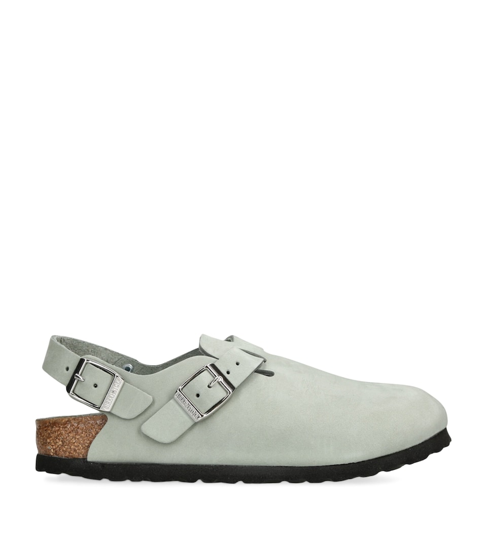 Suede Tokio Clogs