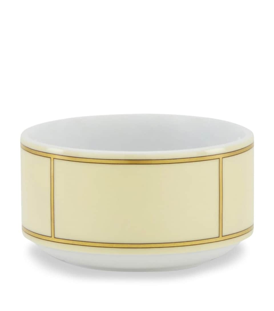 GINORI 1735 Porcelain Colonna Diva Giallo Small Bowl (10cm)