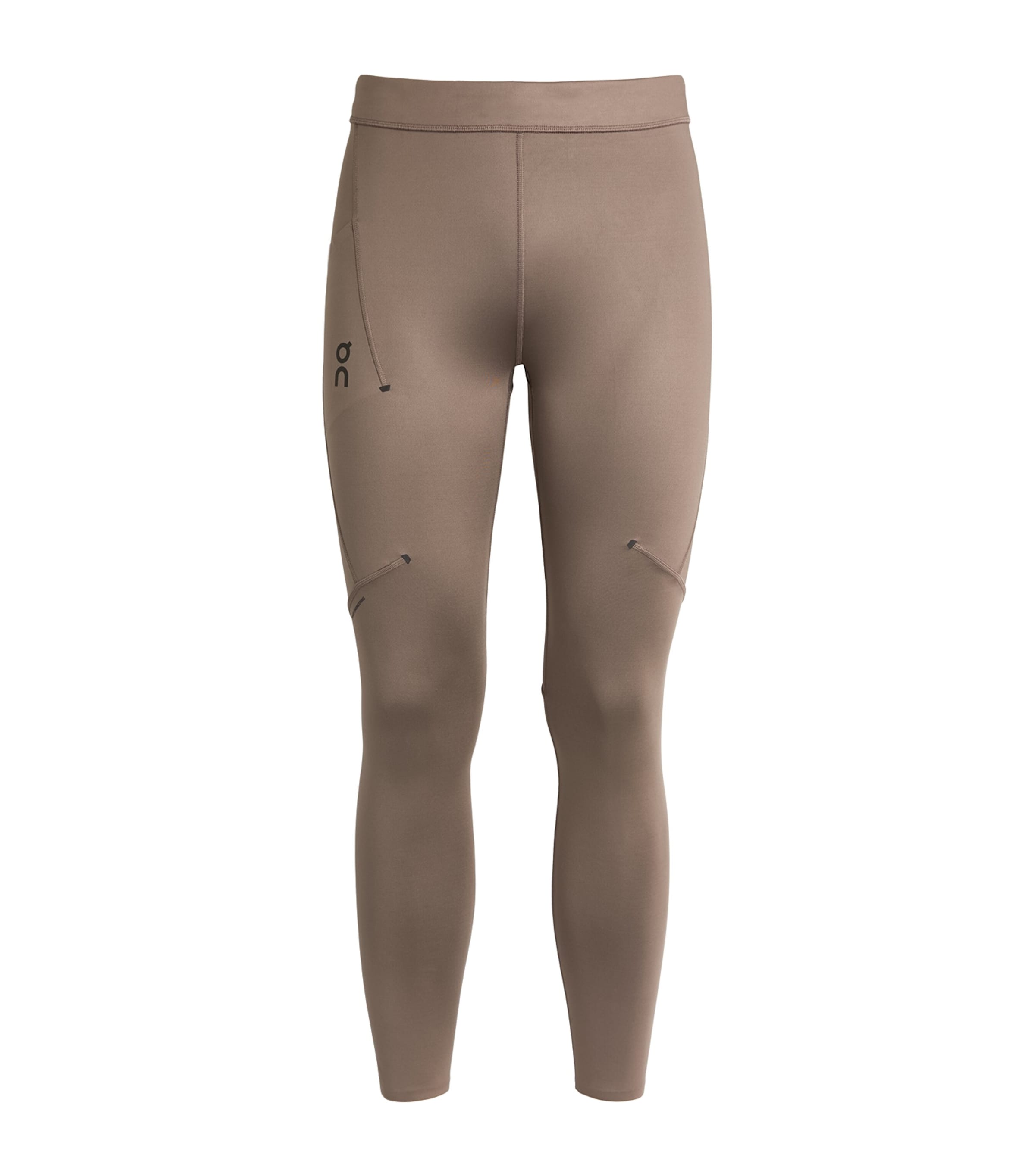 On Mens Performance Running Tights Ash