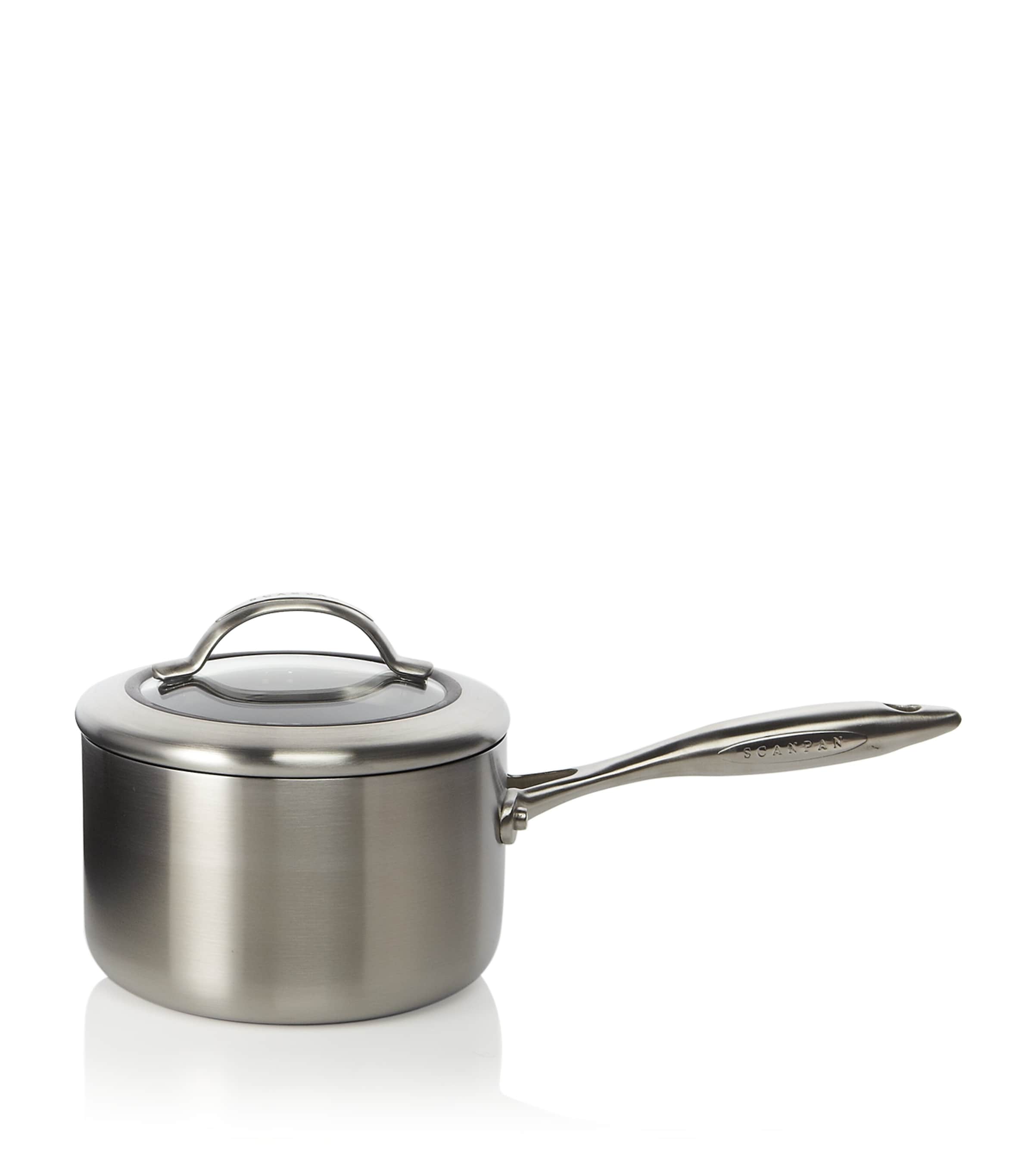 Scanpan CTX Saucepan with Lid (16cm) Steel